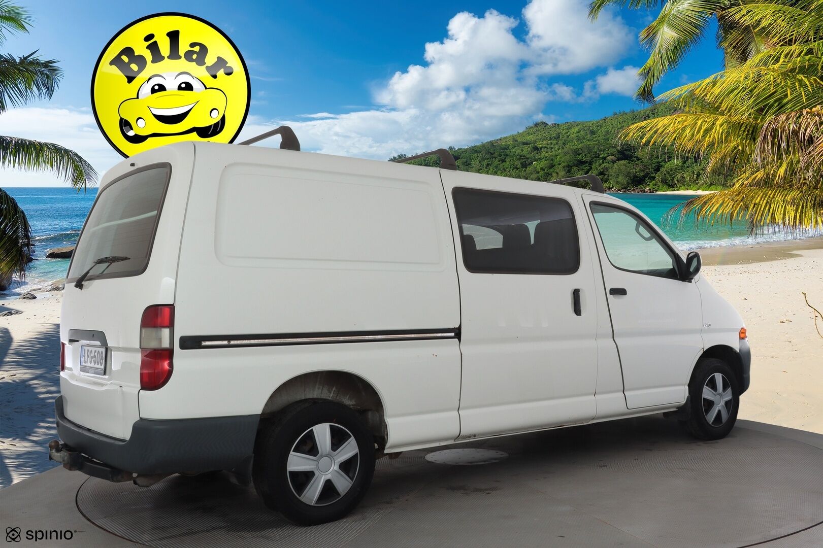 Toyota Hiace 2004 2,5 D-4D 90 4ov - | Koukku | Lohko&Sisätilanlämmitin | Radio&CD-Soitin | Penkinlämmitin | 1-om Suomi-auto | Kahdet renkaat | IKILIIKKUJA PIKKU METREILLÄ! |