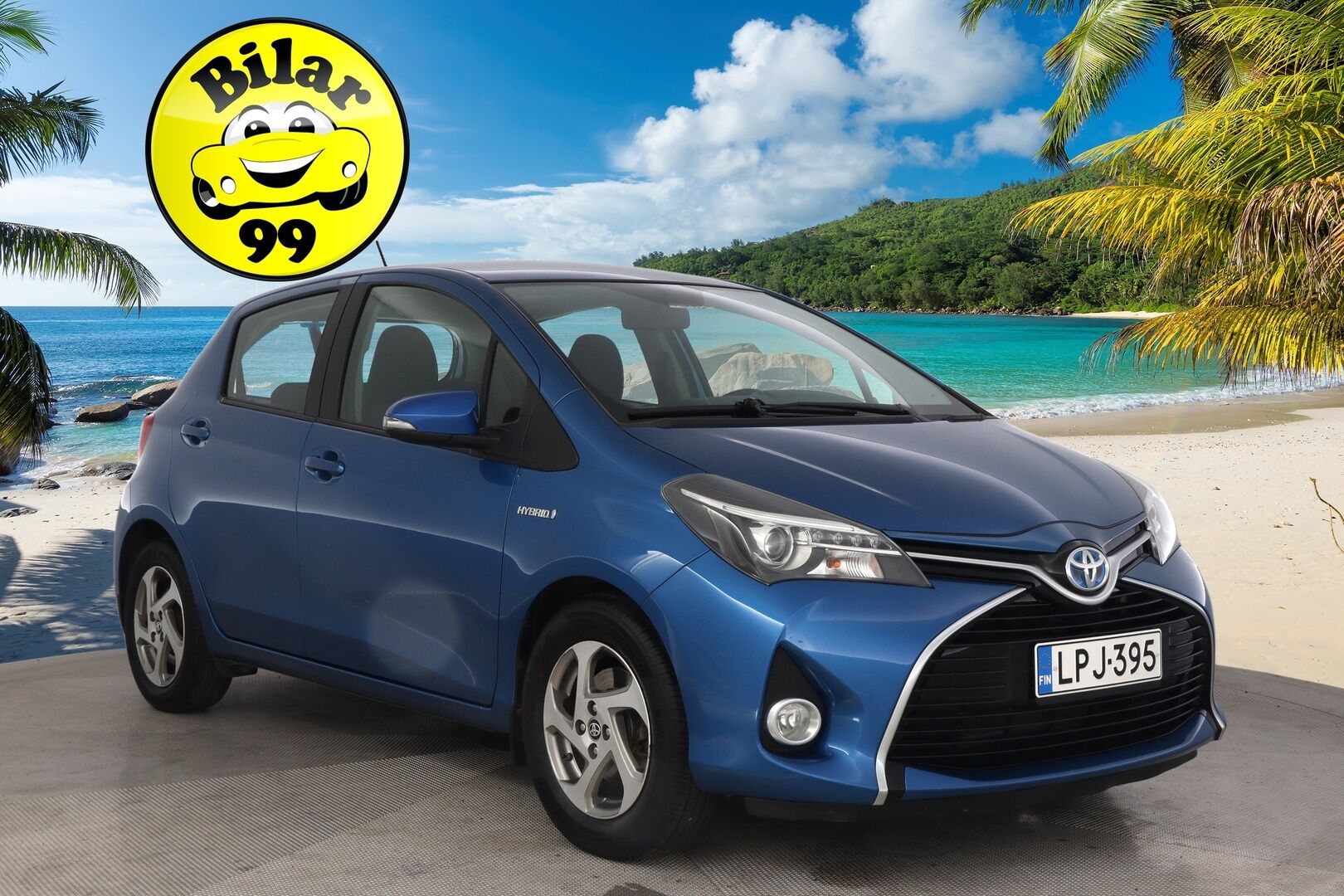 Toyota Yaris 2015 1,5 Hybrid Active 5ov *P-kamera / Vakkari / BT* - * 2x renkaat / Vasta tullut*