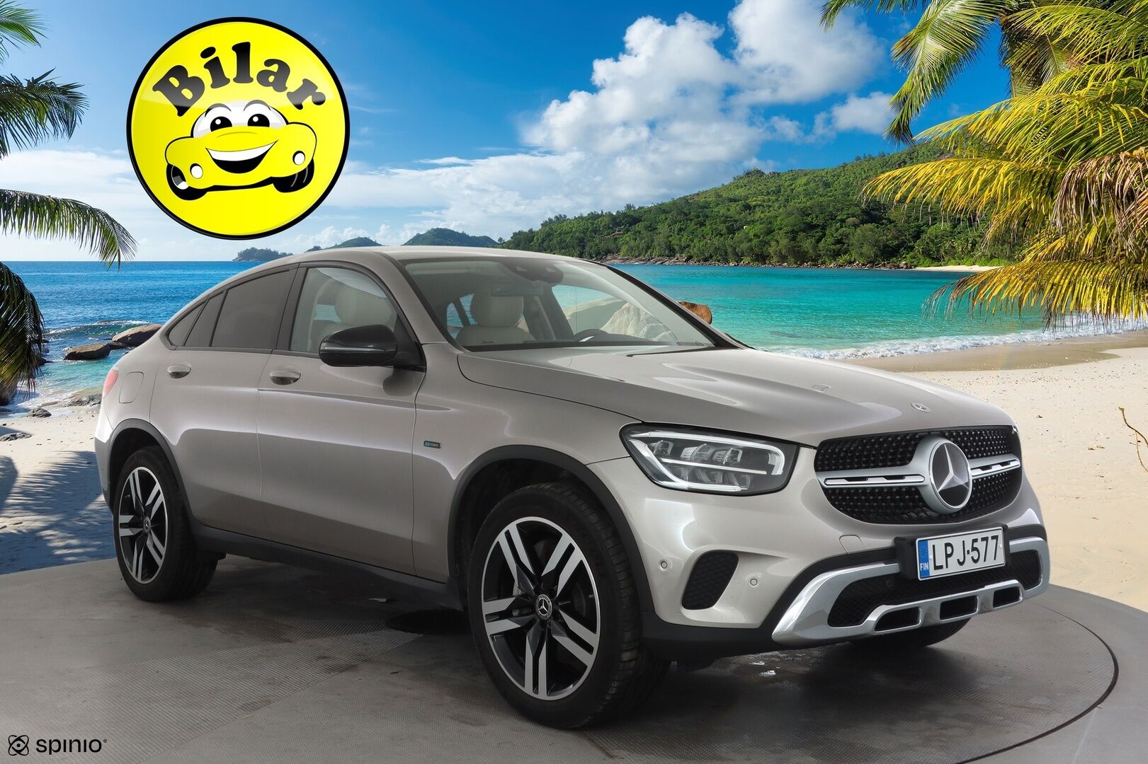 Mercedes-Benz GLC 2021 300 e 4Matic Coupe - | Distronic | P.Kamera | Sporttipenkit | LED-High Performance | Kaistavahti | Navi | Katveavustin | Suomi-auto | 2x Latauskaapelit | Kahdet renkaat |