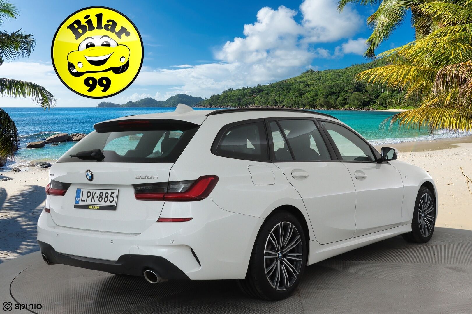 BMW 330 2021 G21 Touring 330e xDrive A Charged Edition M Sport **ACC / Hifit / Muistipenkki / Nahka-Alcantara / LED** - SoH 91.9% / Merkkihuollettu / Erinomainen maalipinta / Kahdet alumiinivanteet *