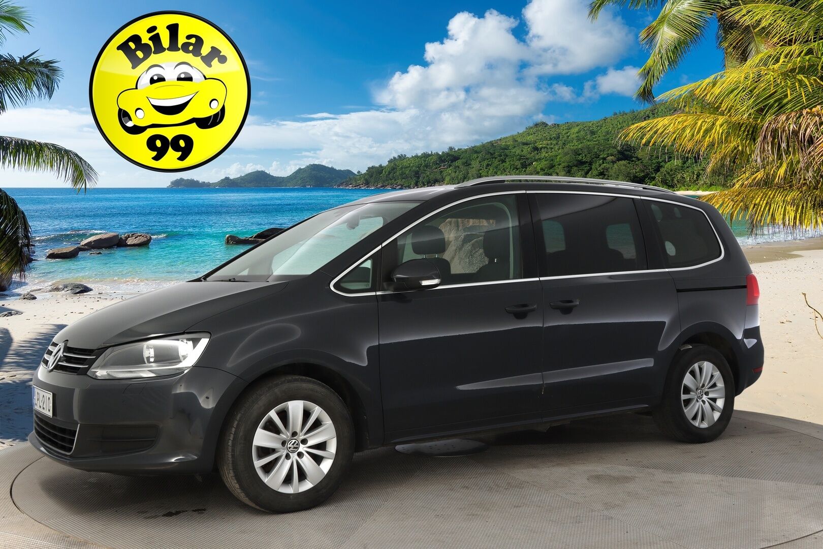 Volkswagen Sharan 2014 Comfortline 1,4 TSI 110 kW (150 hv) BlueMotion Technology - 7-paikkainen / Vakkari / P. tutkat / Bluetooth / Aut. ilmastointi / 2x Renkaat*