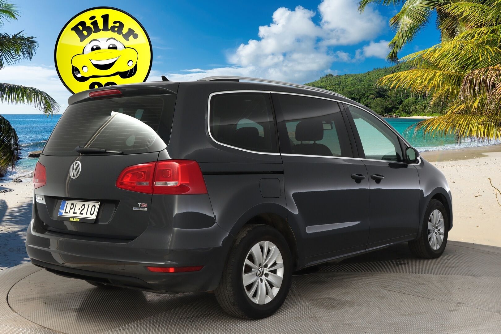 Volkswagen Sharan 2014 Comfortline 1,4 TSI 110 kW (150 hv) BlueMotion Technology - 7-paikkainen / Vakkari / P. tutkat / Bluetooth / Aut. ilmastointi / 2x Renkaat*