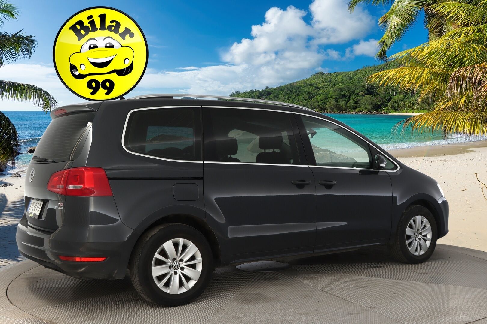 Volkswagen Sharan 2014 Comfortline 1,4 TSI 110 kW (150 hv) BlueMotion Technology - 7-paikkainen / Vakkari / P. tutkat / Bluetooth / Aut. ilmastointi / 2x Renkaat*