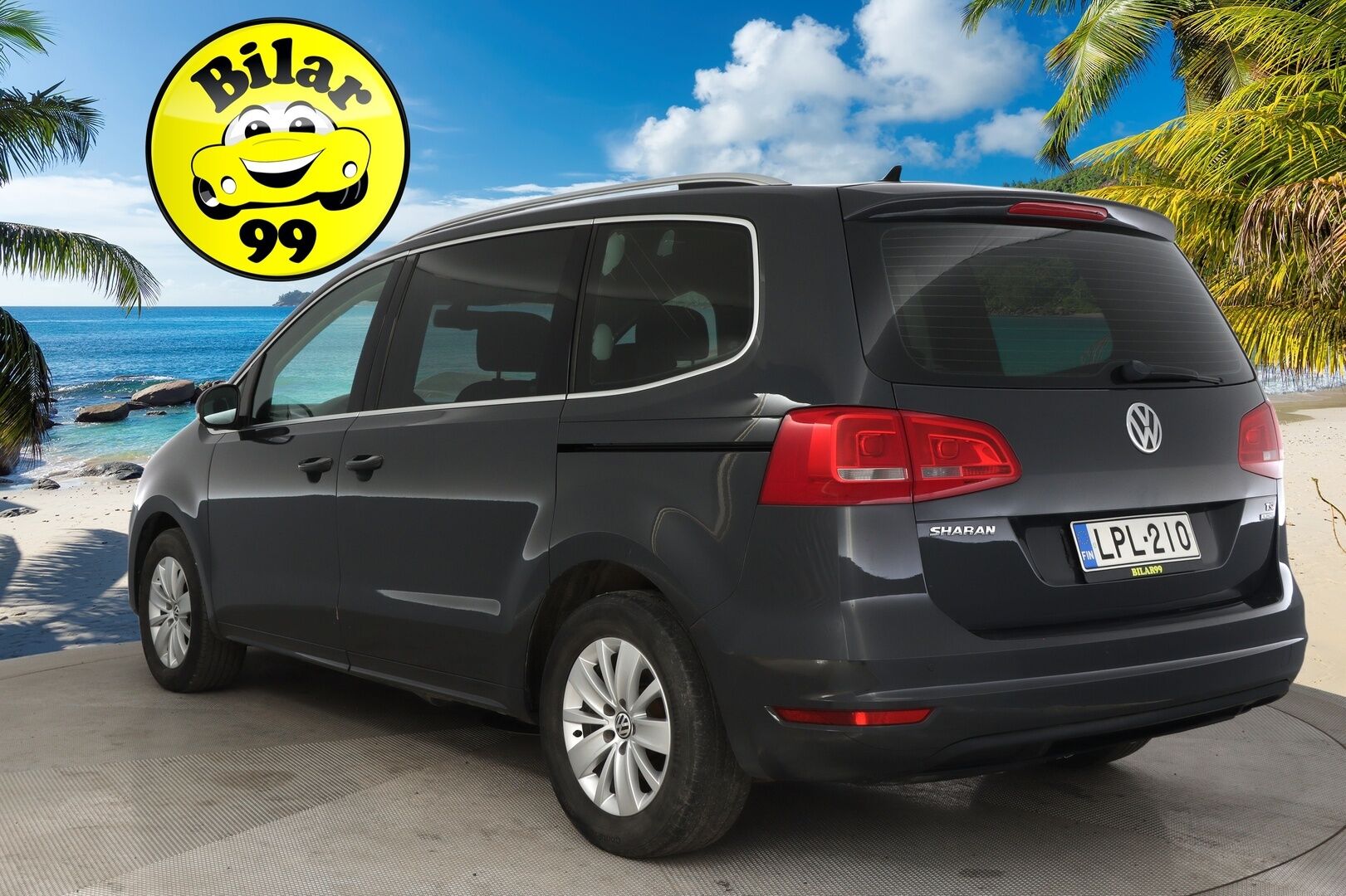 Volkswagen Sharan 2014 Comfortline 1,4 TSI 110 kW (150 hv) BlueMotion Technology - 7-paikkainen / Vakkari / P. tutkat / Bluetooth / Aut. ilmastointi / 2x Renkaat*