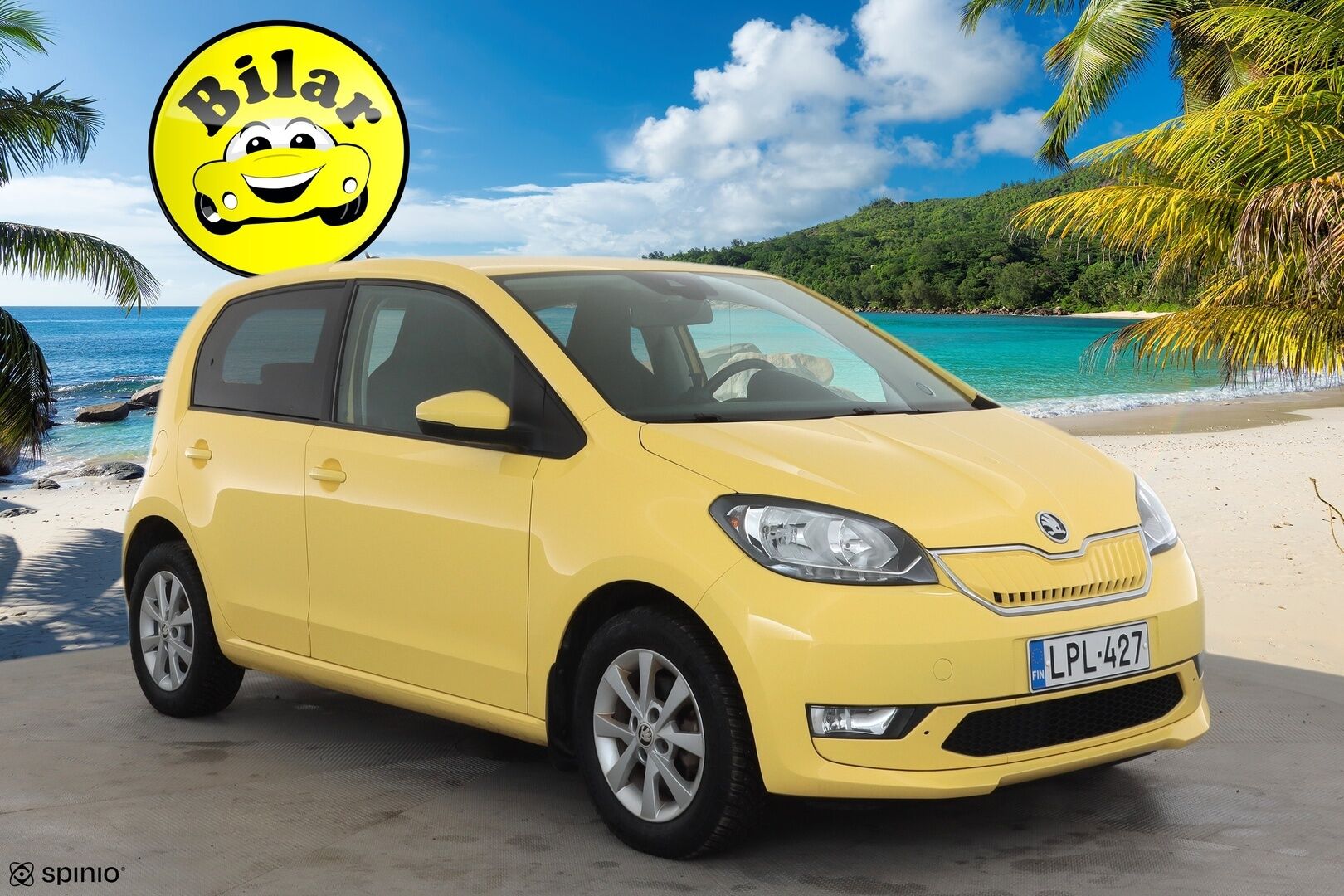 Skoda Citigo 2021 36,8 kWh 61 kW Style iV - | Suomi-auto | Vakkari | P.tutka | Bluetooth | Autom.ilmastointi | Kahdet renkaat aluvanteilla | Merkkihuollettu|
