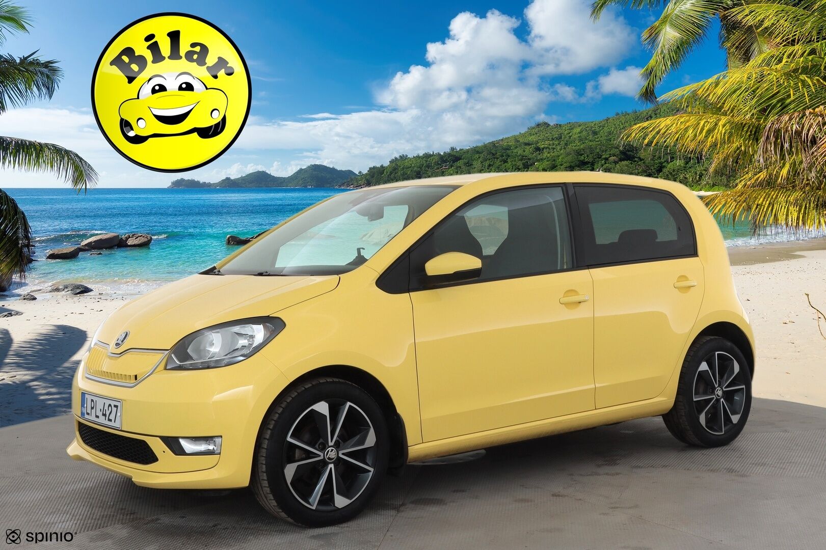 Skoda Citigo 2021 36,8 kWh 61 kW Style iV - | Suomi-auto | Vakkari | P.tutka | Bluetooth | Autom.ilmastointi | Kahdet renkaat aluvanteilla | Merkkihuollettu|