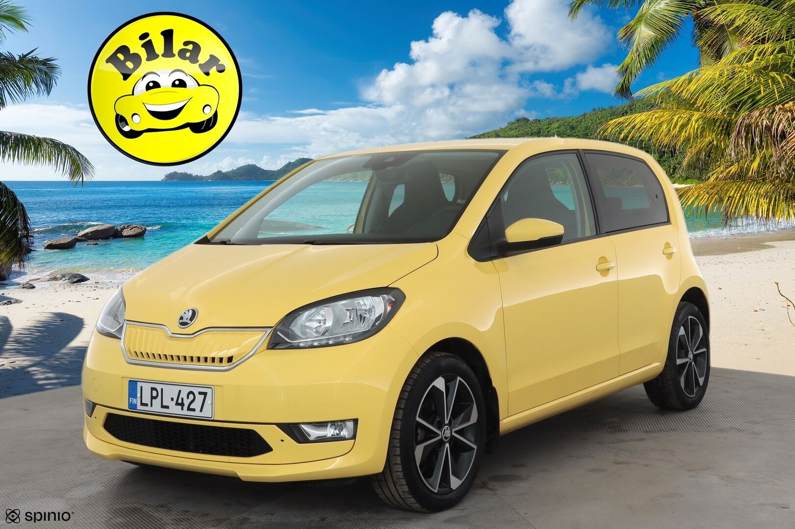 Skoda Citigo 2021 36,8 kWh 61 kW Style iV - | Suomi-auto | Vakkari | P.tutka | Bluetooth | Autom.ilmastointi | Kahdet renkaat aluvanteilla | Merkkihuollettu|