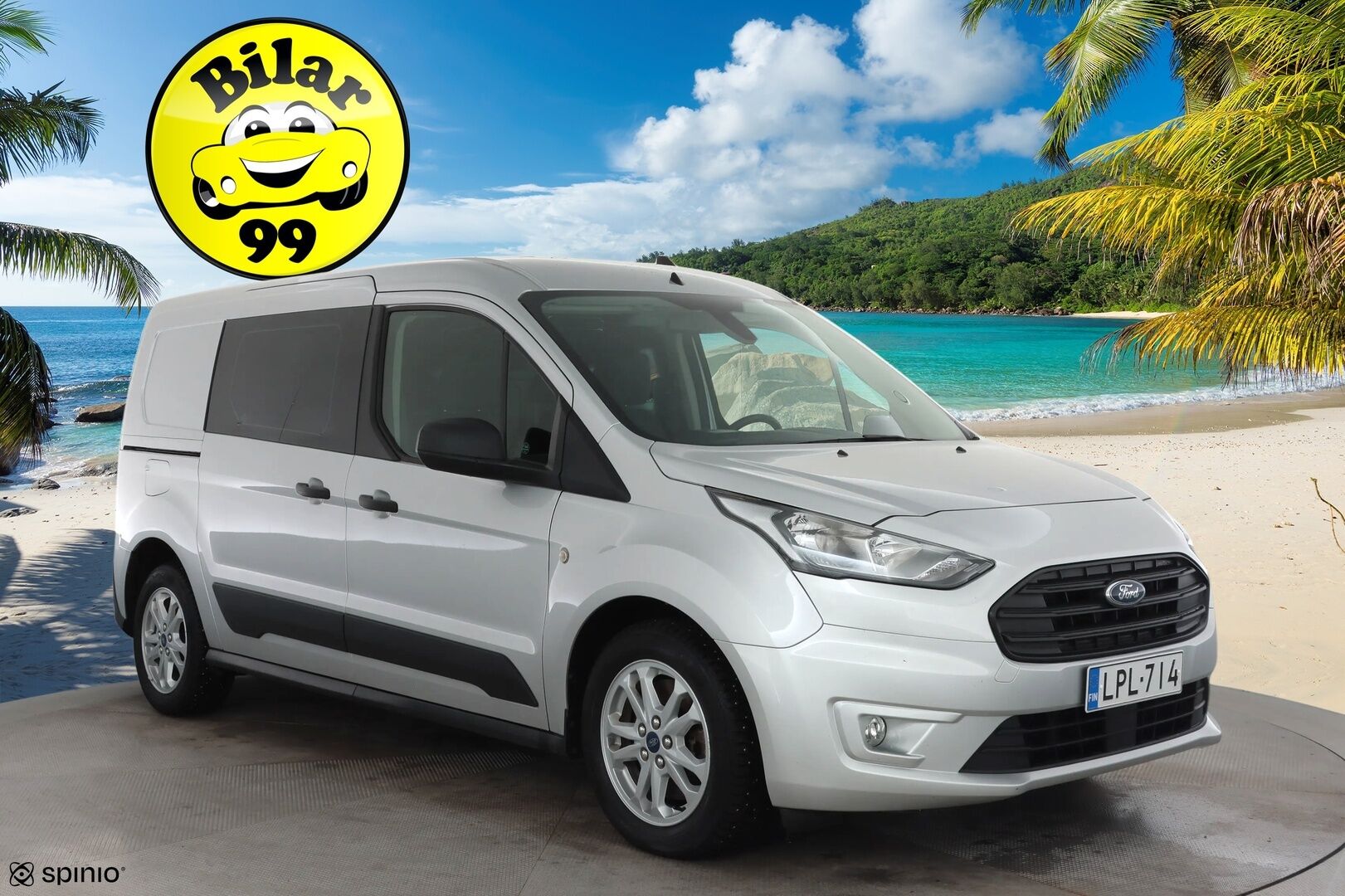 Ford Transit Connect 2021 240 1,5 TDCi 120 hv M6 Trend L2 * Vakkari / P.tutka / Webasto / Koukku / Bluetooth * - 1.Om Suomi-auto / Kahdet Renkaat