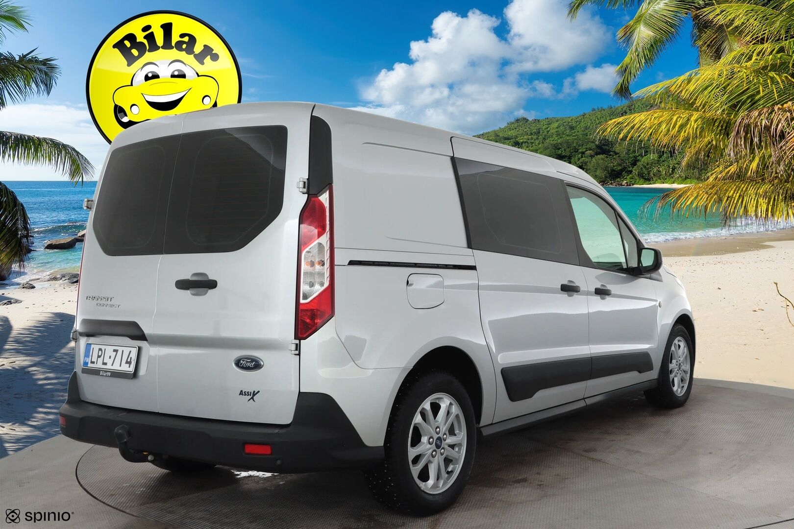 Ford Transit Connect 2021 240 1,5 TDCi 120 hv M6 Trend L2 * Vakkari / P.tutka / Webasto / Koukku / Bluetooth * - 1.Om Suomi-auto / Kahdet Renkaat