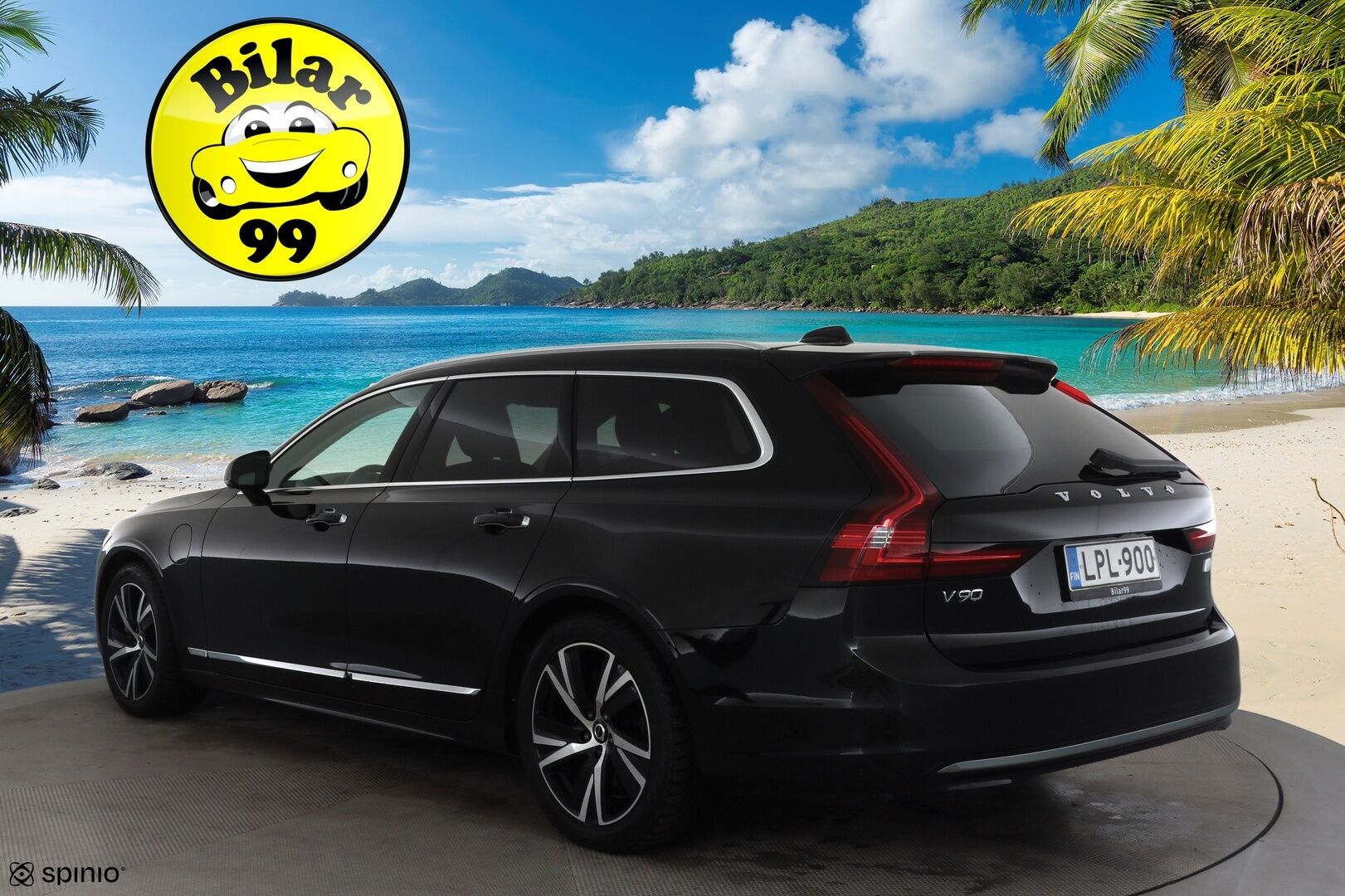 Volvo V90 2021 T8 TwE AWD Inscription aut * Webasto / ACC / LED / P.Kamera / Sportnahat Muistilla / Navi / Kaistavahti * - 1-om Suomi-auto / 2x Latauskaapelit / Kahdet renkaat / Merkkihuollot