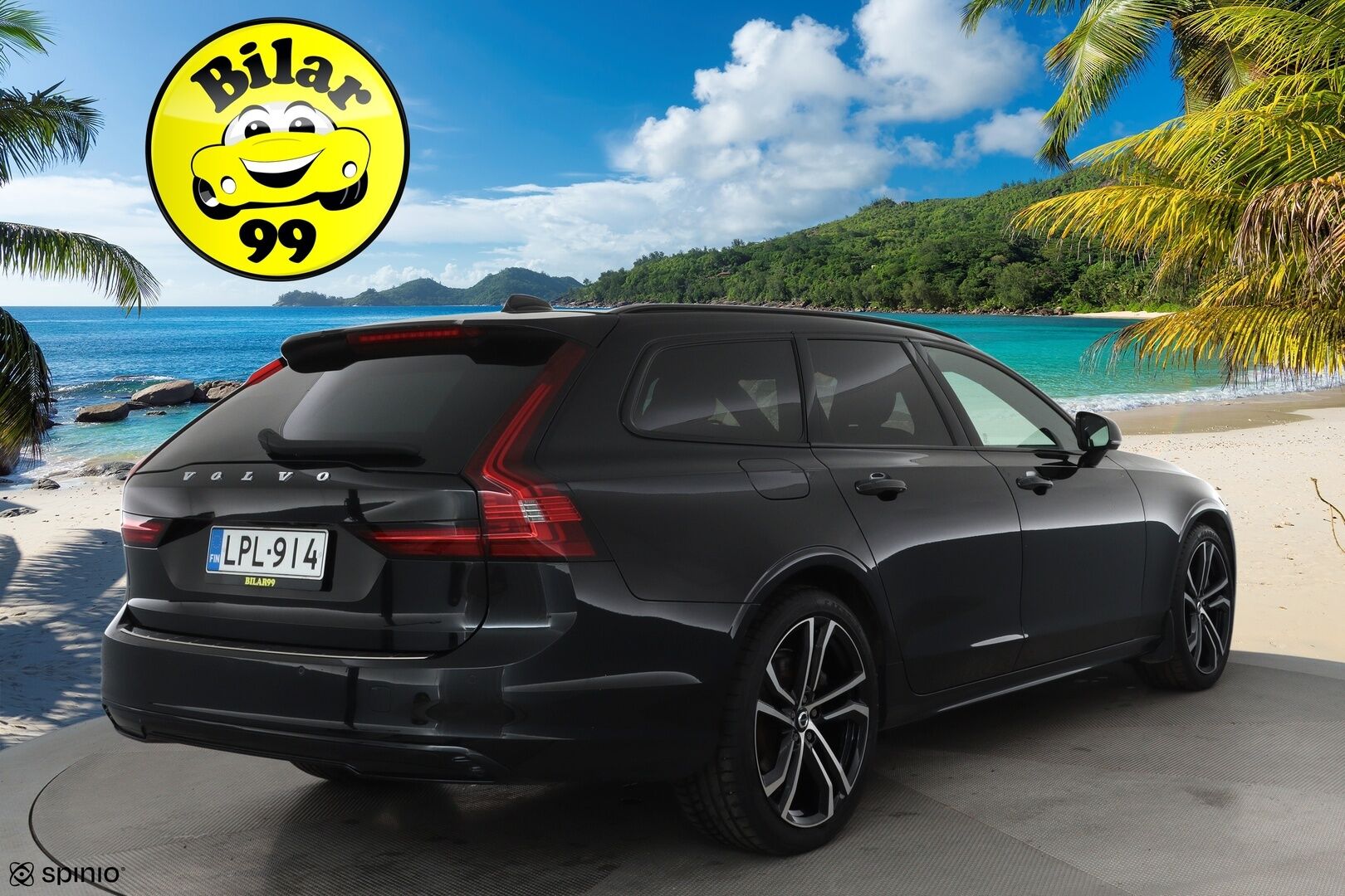 Volvo V90 2021 T6 TwE AWD R-Design aut **Adapt.vakkari / H&K / Webasto / Koukku / P.kamera / Muistipenkit / Full LED / Navi** - 3,99 % KORKOTARJOUS TÄHÄN AUTOON - 1.Om Suomi-auto / Merkkihuollettu / Kahdet renkaat aluvanteilla / Sporttipenkit / Nahka-Alcantara / BLIS