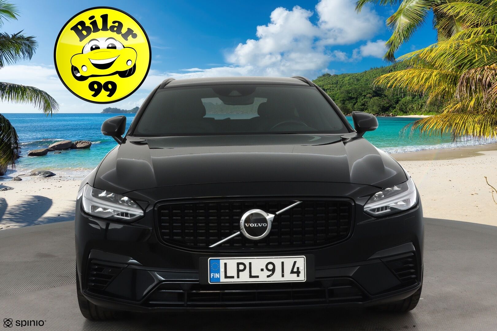 Volvo V90 2021 T6 TwE AWD R-Design aut **Adapt.vakkari / H&K / Webasto / Koukku / P.kamera / Muistipenkit / Full LED / Navi** - 3,99 % KORKOTARJOUS TÄHÄN AUTOON - 1.Om Suomi-auto / Merkkihuollettu / Kahdet renkaat aluvanteilla / Sporttipenkit / Nahka-Alcantara / BLIS