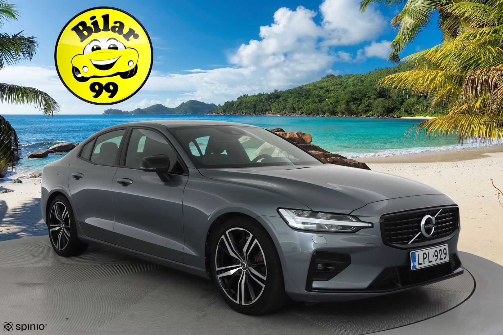 Volvo S60 2021 B5 MHEV Business R-Design aut **Webasto / Adapt.Vakkari / Full-LED / Sporttipenkki Muistilla / P.Kamera / Navi** - 1-om Suomi-auto / Kahdet Renkaat / Merkkihuollettu!