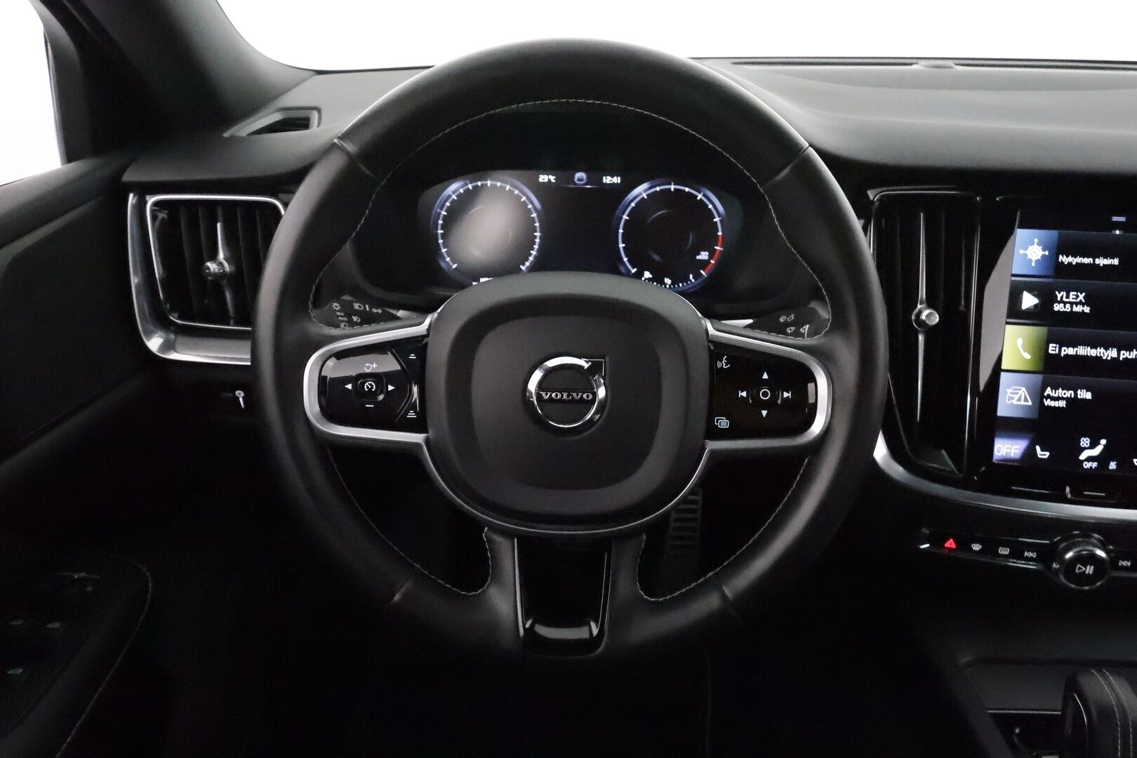 Volvo S60 2021 B5 MHEV Business R-Design aut **Webasto / Adapt.Vakkari / Full-LED / Sporttipenkki Muistilla / P.Kamera / Navi** - 1-om Suomi-auto / Kahdet Renkaat / Merkkihuollettu!