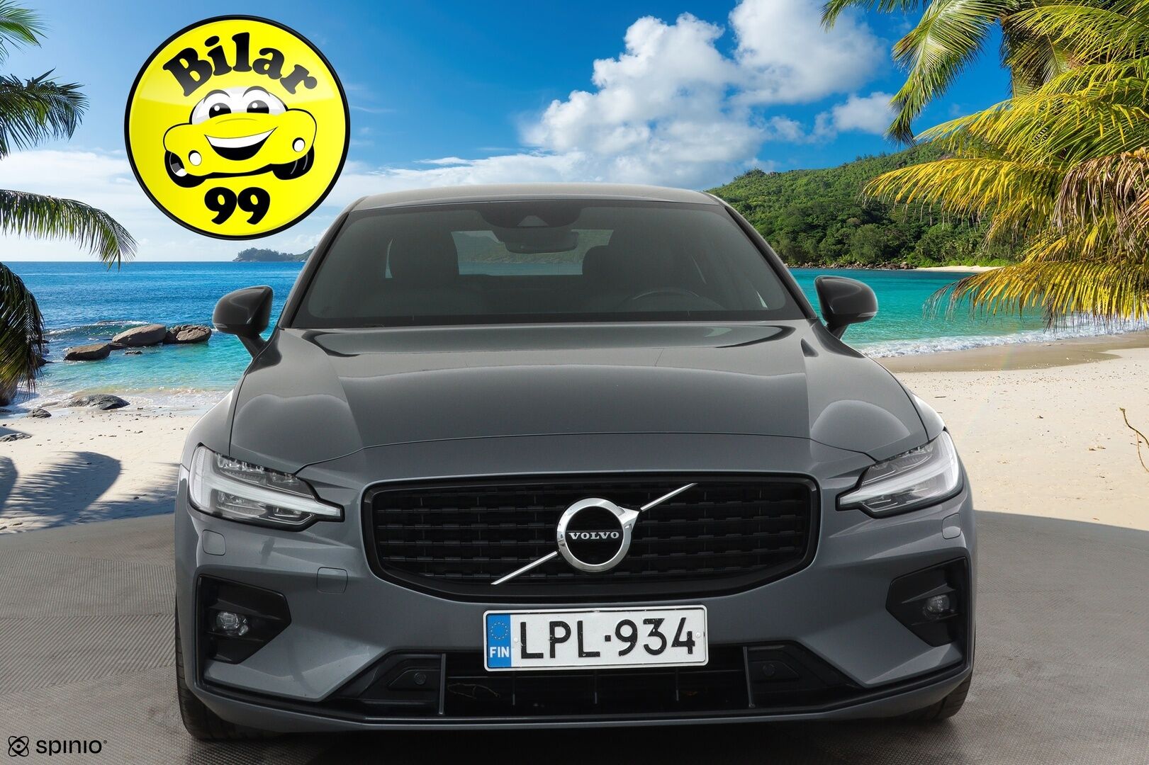 Volvo S60 2021 B5 MHEV Business R-Design aut **Webasto / Koukku / Adapt.Vakkari / Full-LED / P.Kamera / Sporttipenkki Muistilla** - Suomi-auto / Kahdet Renkaat