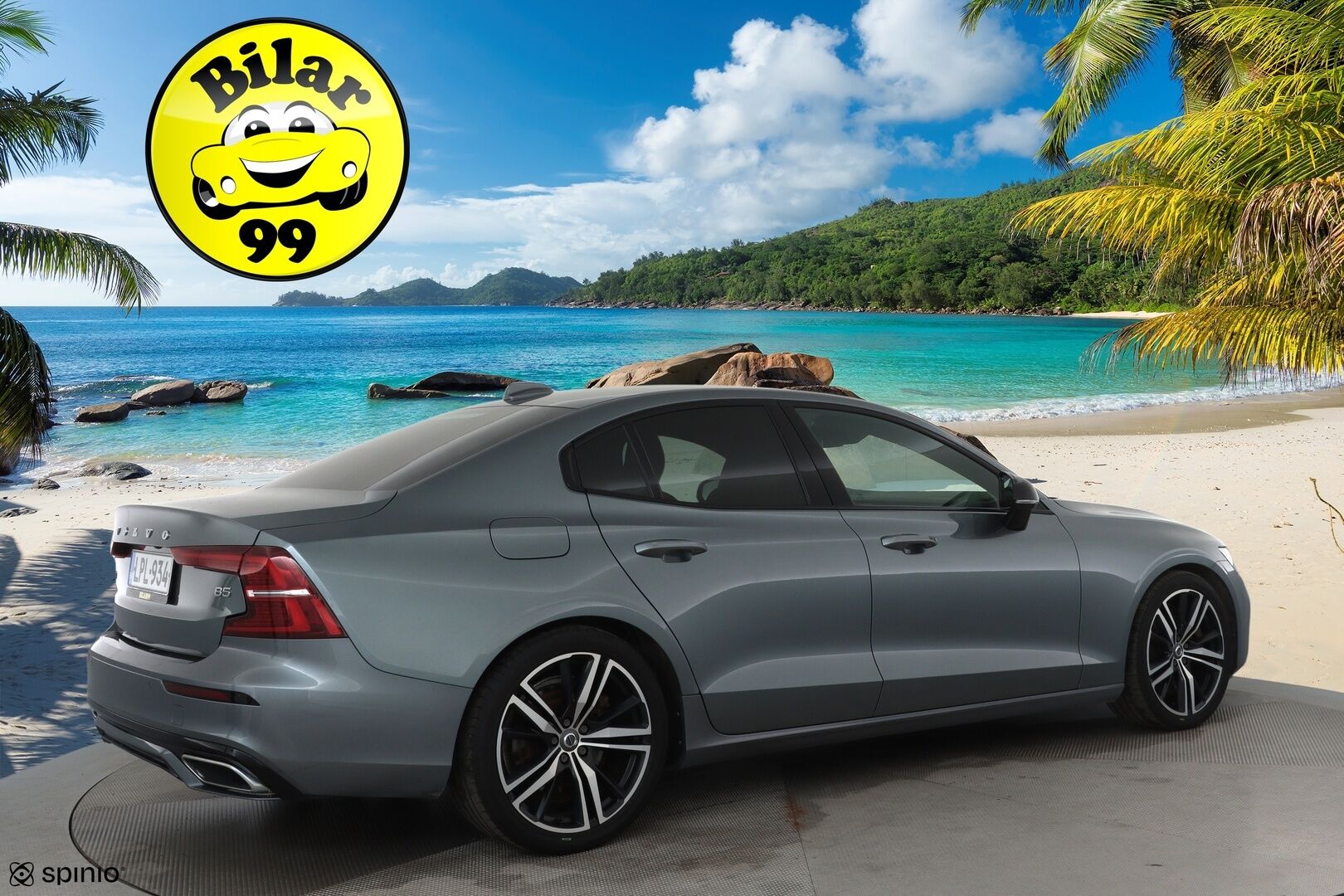 Volvo S60 2021 B5 MHEV Business R-Design aut **Webasto / Koukku / Adapt.Vakkari / Full-LED / P.Kamera / Sporttipenkki Muistilla** - Suomi-auto / Kahdet Renkaat