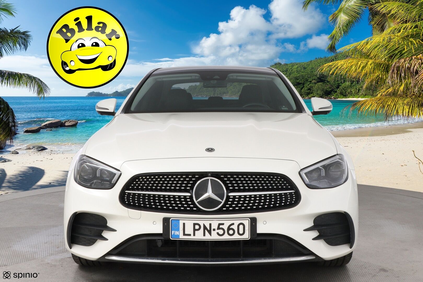 Mercedes-Benz E 2021 300 de 4MATIC A Business AMG EQ Power - Suomiauto | Burmester Surround | Panoraama | 360-Kamera | Manufaktur Diamond White | Multibeam LED | Widescreen | Puolinahka Sporttipenkit | Muistipenkit | Huippuvarusteet!