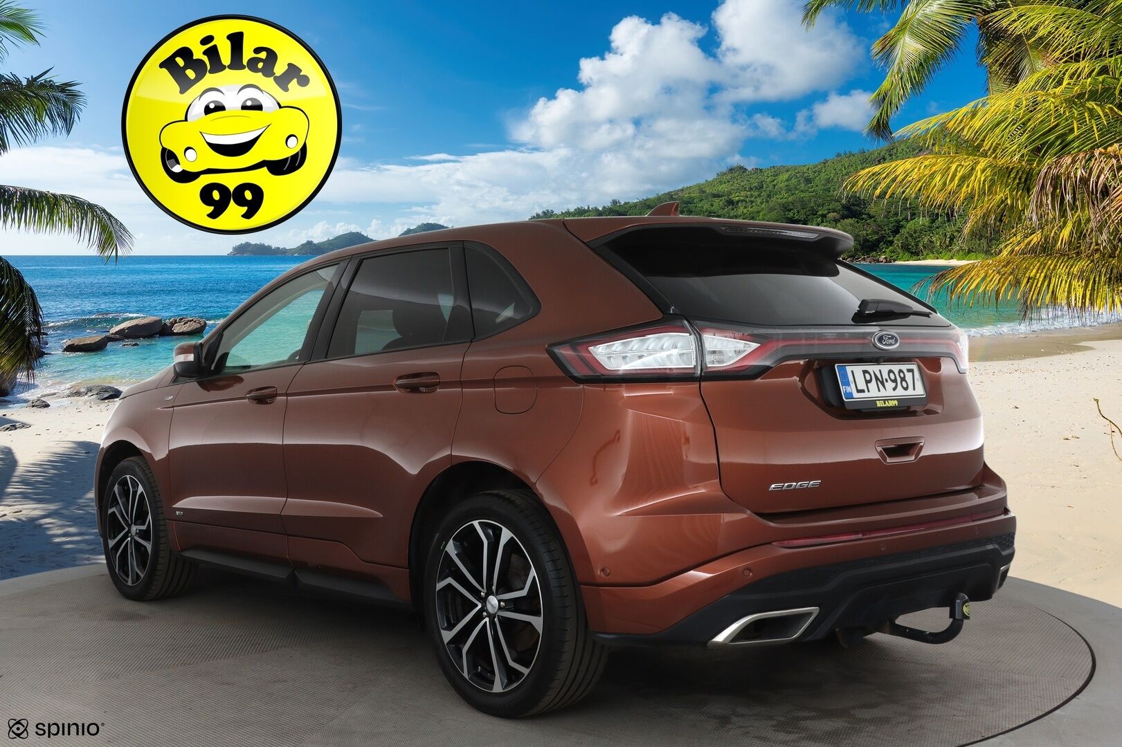 Ford Edge 2017 2.0 TDCi 210 hv AWD ST-Line **Adapt.vakkari / Panorama / Koukku / Muistipenkki / Keyless / Apple&Android / P.kamera**