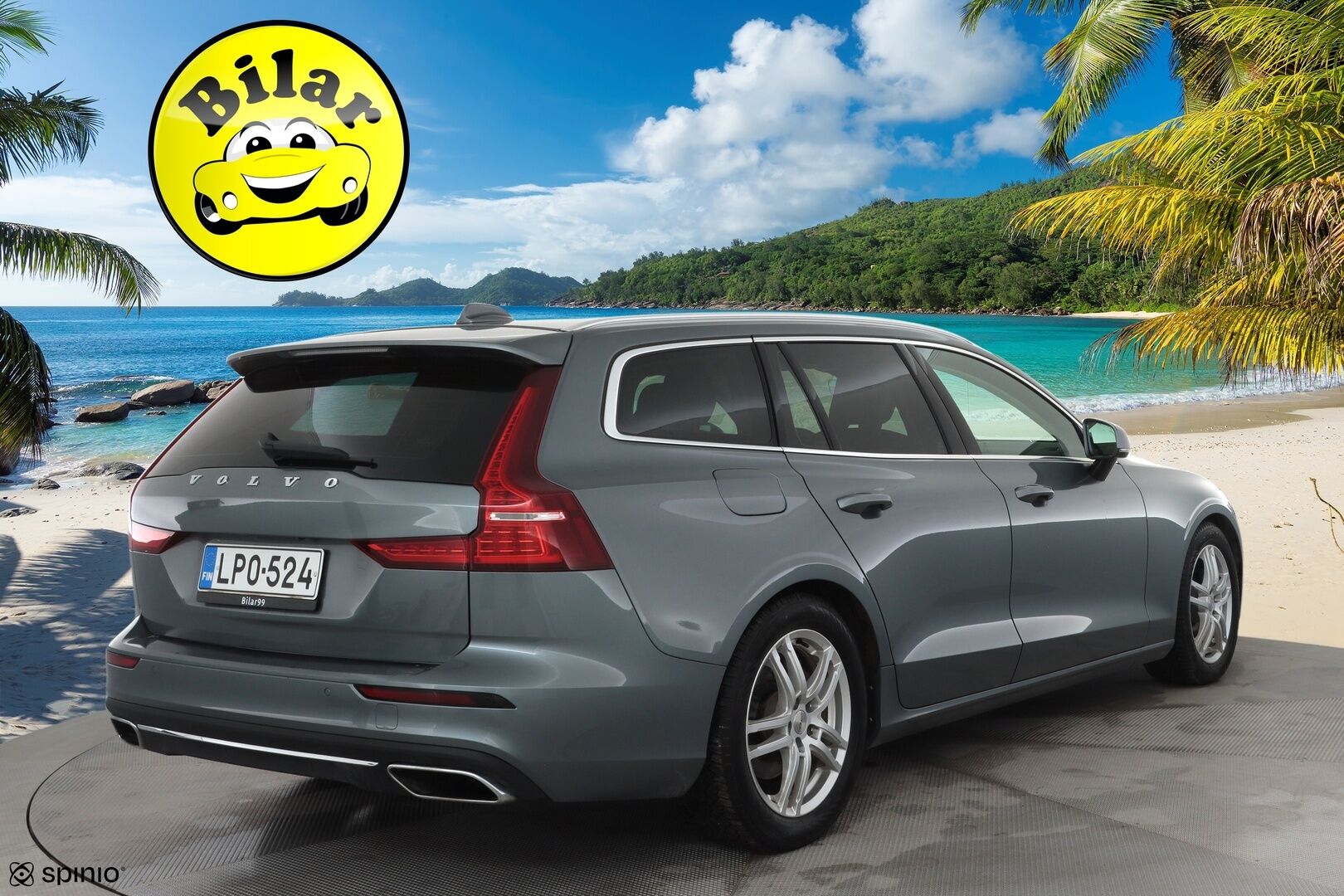 Volvo V60 2021 B4 D-MHEV Business Inscription aut - 1**.Om Suomi-auto | ACC | H&K / Webasto | Koukku | Full LED | Muistipenkki | P.kamera | BLIS | Navi | Kahdet renkaat aluvanteilla | Merkkihuollettu