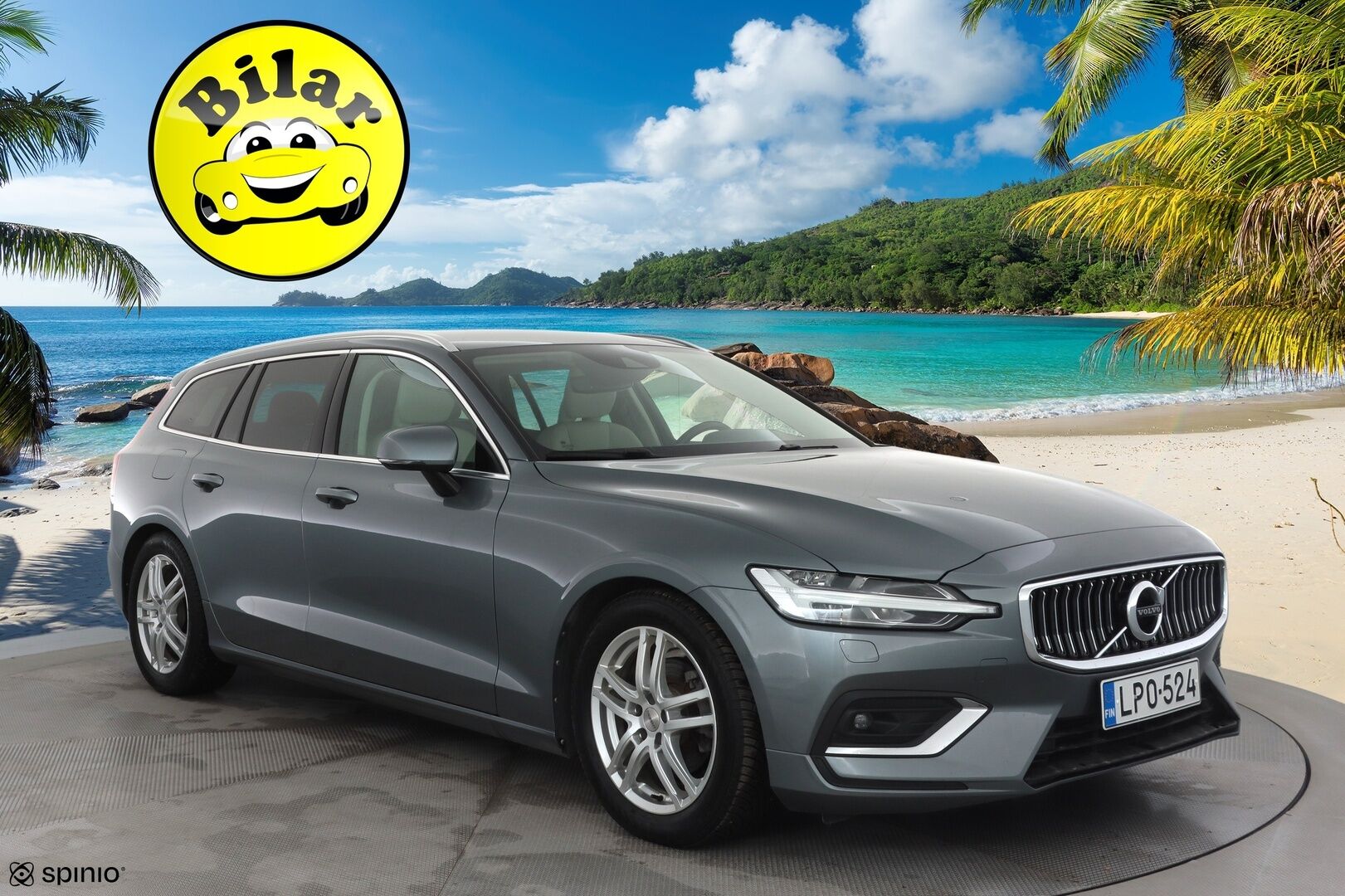 Volvo V60 2021 B4 D-MHEV Business Inscription aut - 1**.Om Suomi-auto | ACC | H&K / Webasto | Koukku | Full LED | Muistipenkki | P.kamera | BLIS | Navi | Kahdet renkaat aluvanteilla | Merkkihuollettu