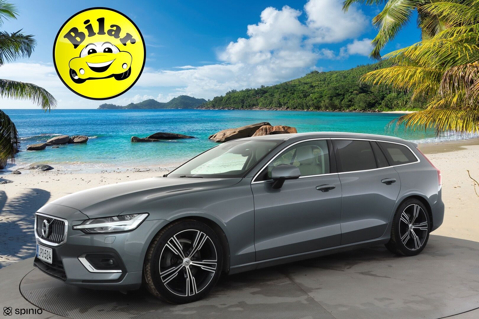 Volvo V60 2021 B4 D-MHEV Business Inscription aut - 1**.Om Suomi-auto | ACC | H&K / Webasto | Koukku | Full LED | Muistipenkki | P.kamera | BLIS | Navi | Kahdet renkaat aluvanteilla | Merkkihuollettu