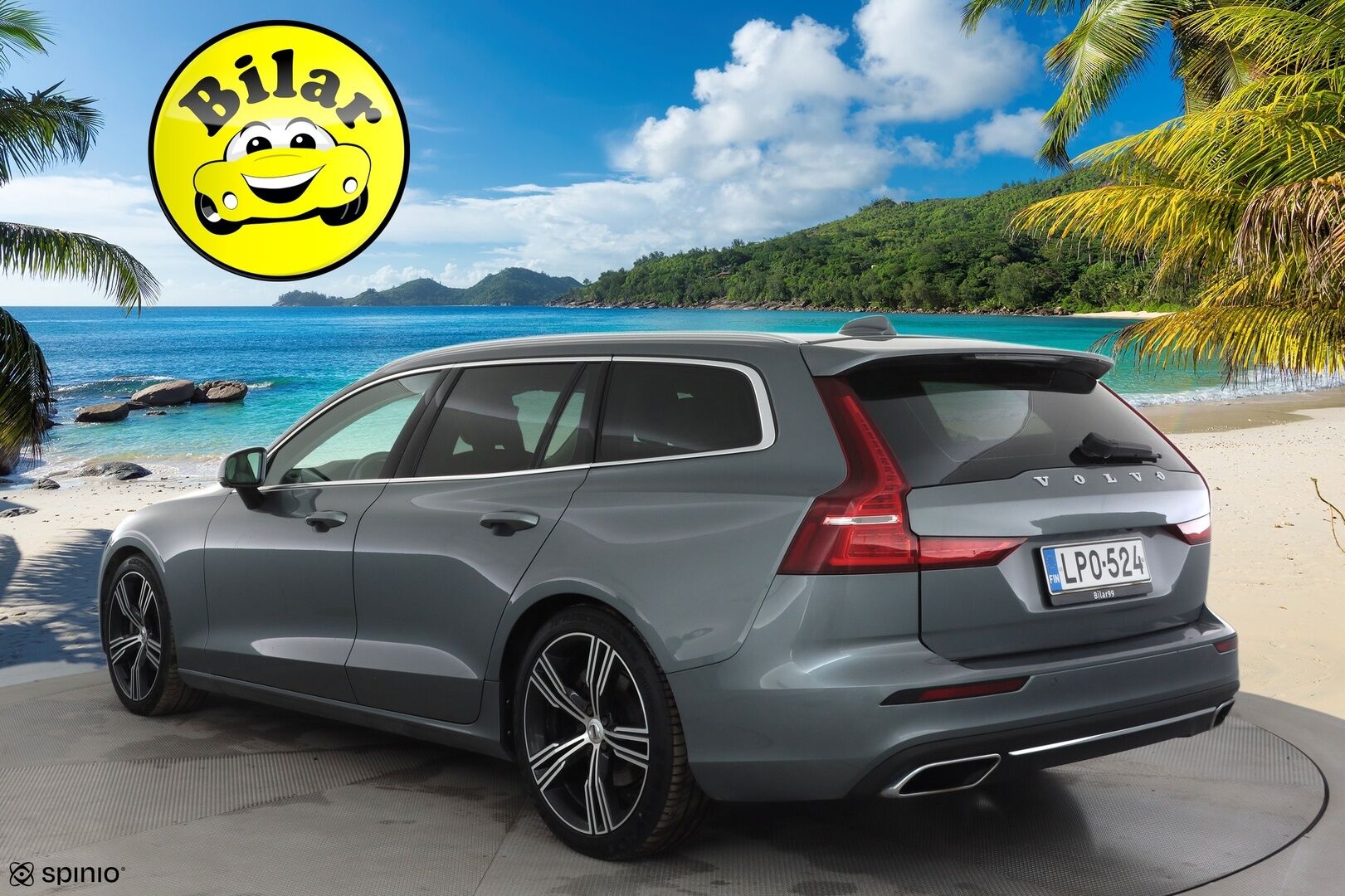 Volvo V60 2021 B4 D-MHEV Business Inscription aut - 1**.Om Suomi-auto | ACC | H&K / Webasto | Koukku | Full LED | Muistipenkki | P.kamera | BLIS | Navi | Kahdet renkaat aluvanteilla | Merkkihuollettu