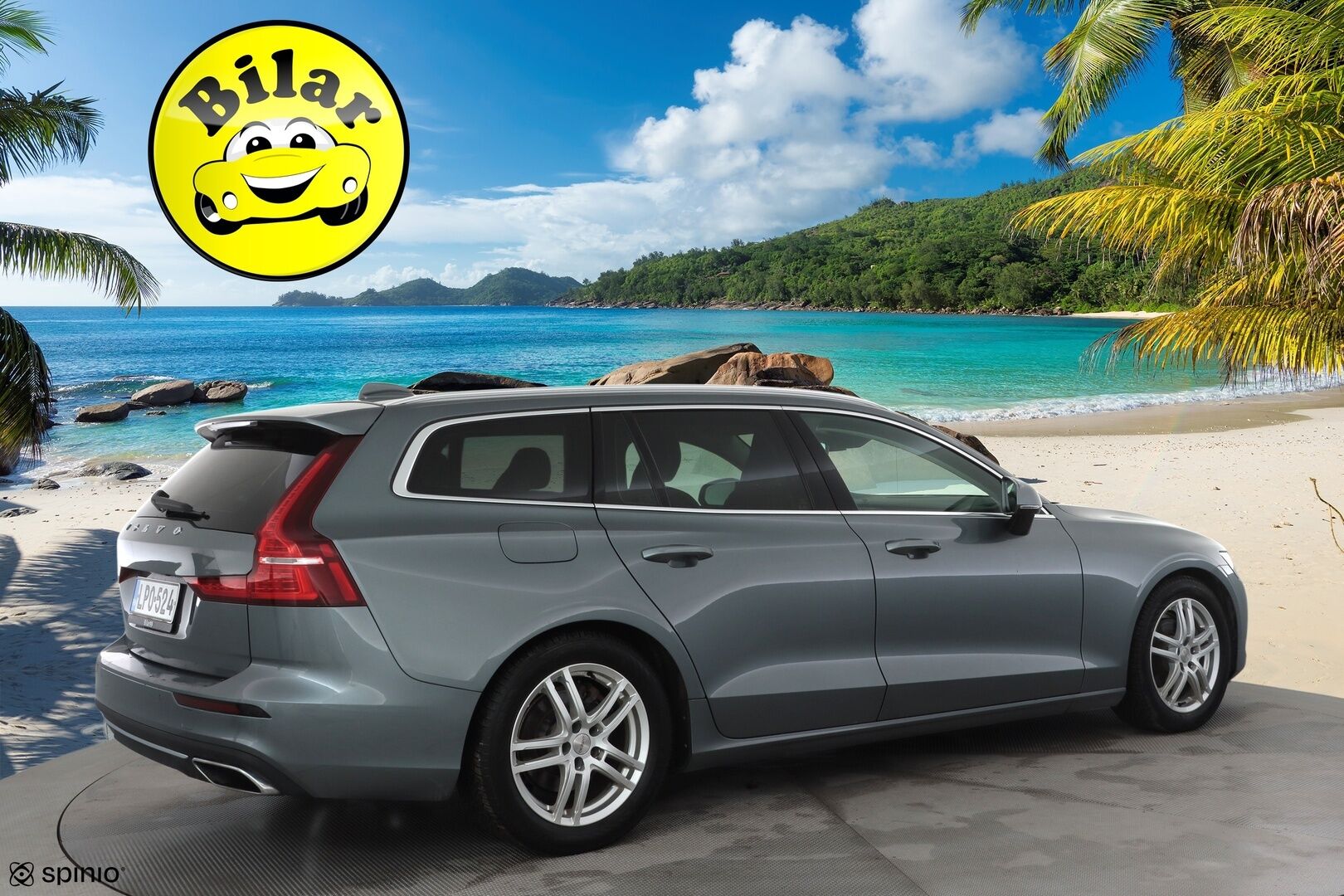 Volvo V60 2021 B4 D-MHEV Business Inscription aut - 1**.Om Suomi-auto | ACC | H&K / Webasto | Koukku | Full LED | Muistipenkki | P.kamera | BLIS | Navi | Kahdet renkaat aluvanteilla | Merkkihuollettu