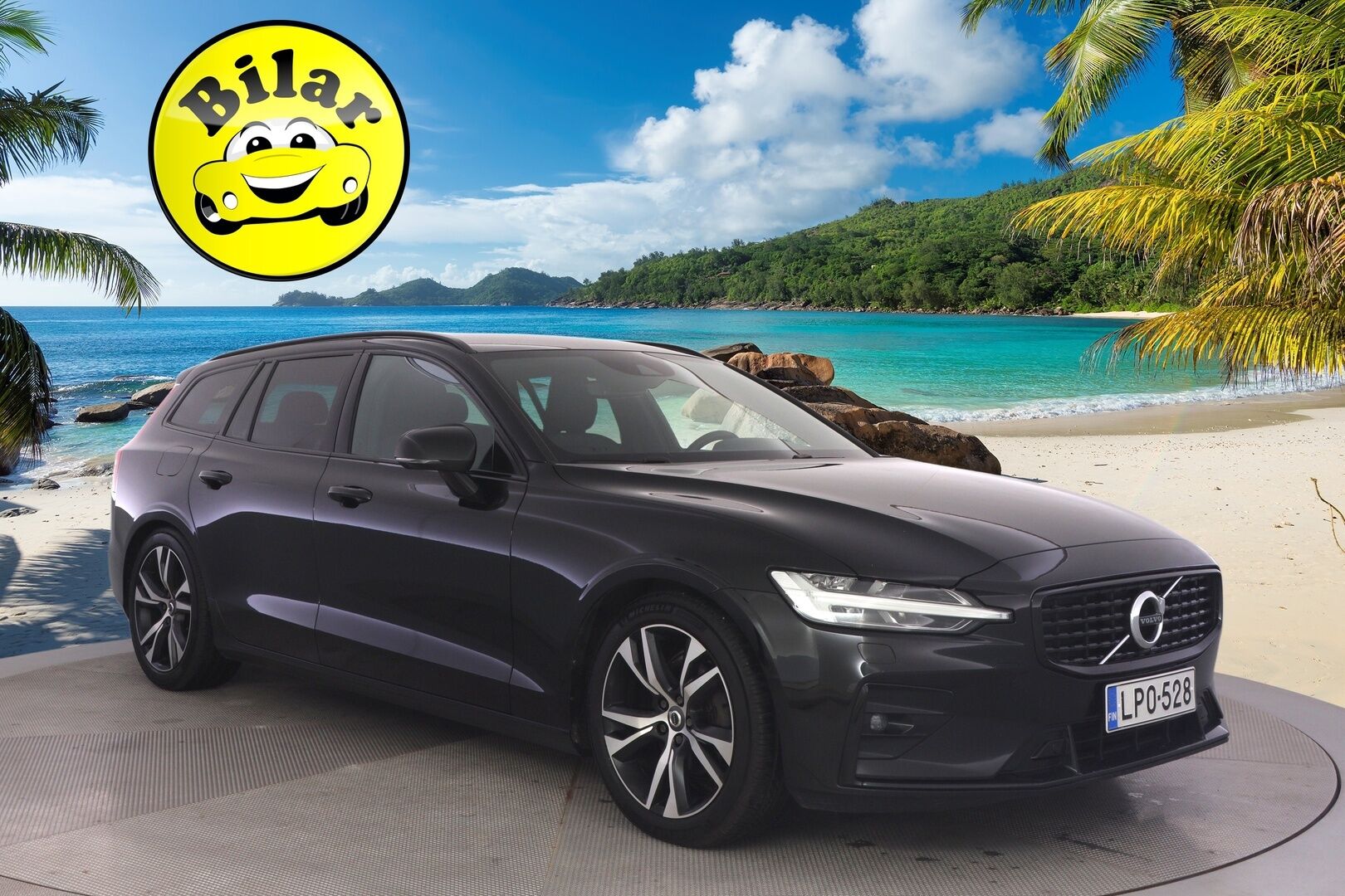 Volvo V60 2021 B4 D-MHEV Business R-Design aut - Adapt.vakkari | Webasto | Harman&Kardon | Vetokoukku | P.kamera | Suomi-auto | Jakohihna&vaihteistoöljyt vaihdettu 2026