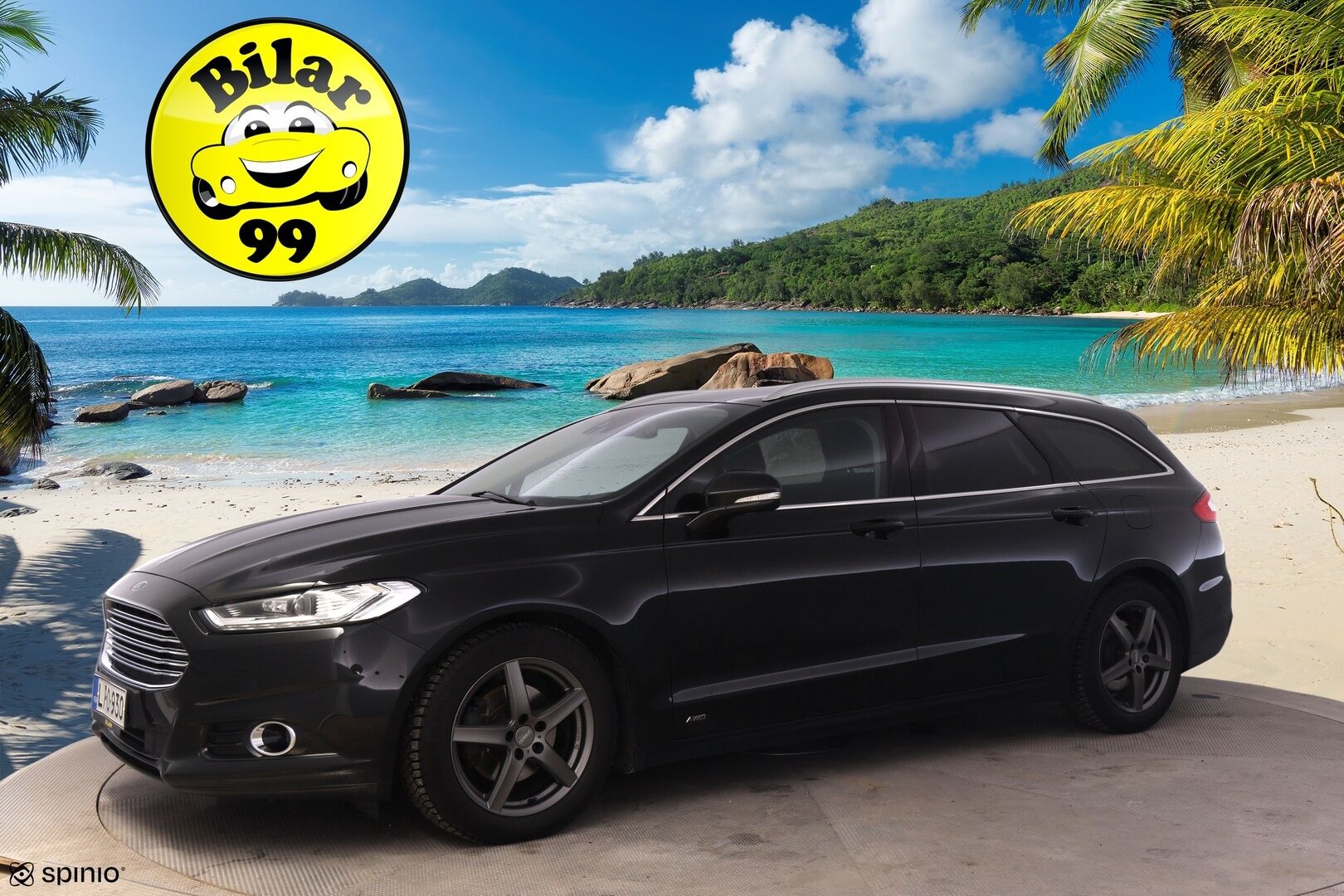 Ford Mondeo 2018 2,0 TDCi 180hv PowerShift Titanium Wagon AWD *PA-lisälämmitin / BLIS / Navi / P-kamera / Koukku / Lämmitettävä tuulilasi / Sähkökontti* - Kahdet huippukuntoiset renkaat!