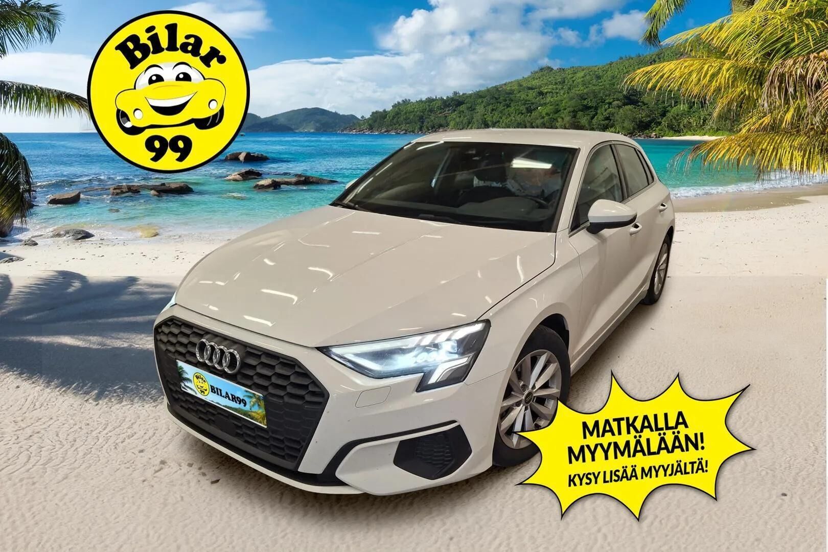 Audi A3 2021 Sportback Business 30 TFSI 81kW MHEV S tronic - | Digimittaristo | Suomi-auto | LED | Vakkari | Apple & Andoird | Hihna tehty 05/26 | 2 x Renkaat & Vanteet |