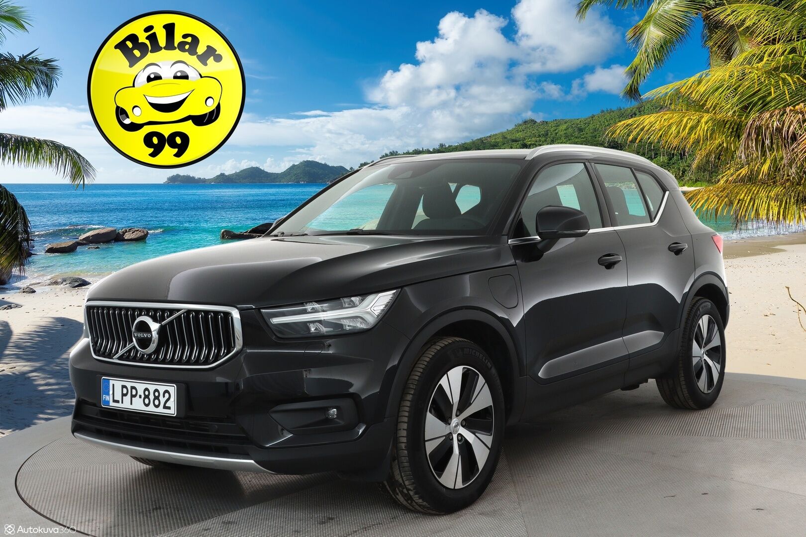 Volvo XC40 2021 T4 TwE Business Inscription Expression aut - 3,99 % KORKOTARJOUS TÄHÄN AUTOON - 1Om Suomiauto / Webasto / Adapt.Vakkari / Peruutuskamera / Merkkihuollot / Adapt.LED / Sähköluukku!