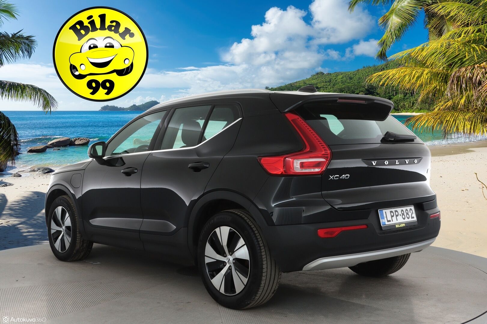 Volvo XC40 2021 T4 TwE Business Inscription Expression aut - 3,99 % KORKOTARJOUS TÄHÄN AUTOON - 1Om Suomiauto / Webasto / Adapt.Vakkari / Peruutuskamera / Merkkihuollot / Adapt.LED / Sähköluukku!