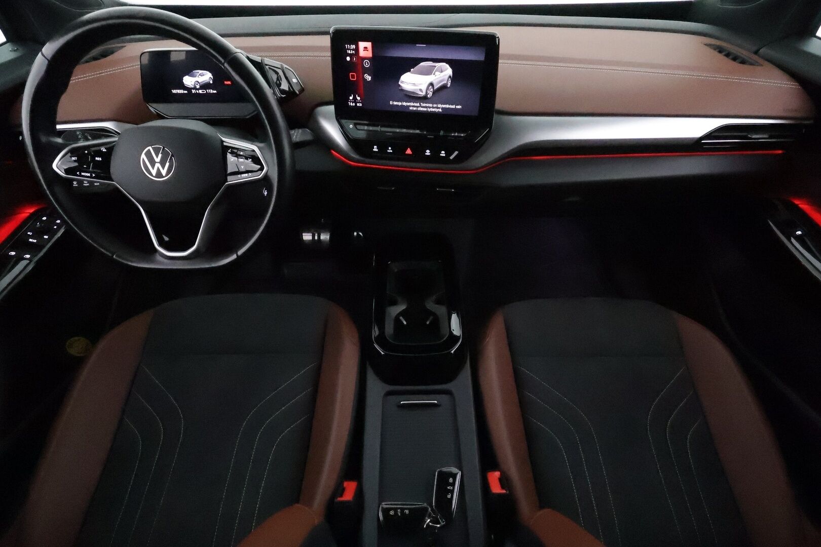 Volkswagen ID.4 2021 Pro Performance Business 150 kW **Lämpöpumppu / Adapt.Vakkari / Matrix-LED / P.kamera / Navi / Kaistavahti / Keyless** - 1-om Suomi-auto / 2x Latauskaapelit / Kahdet Renkaat / Merkkihuollettu!