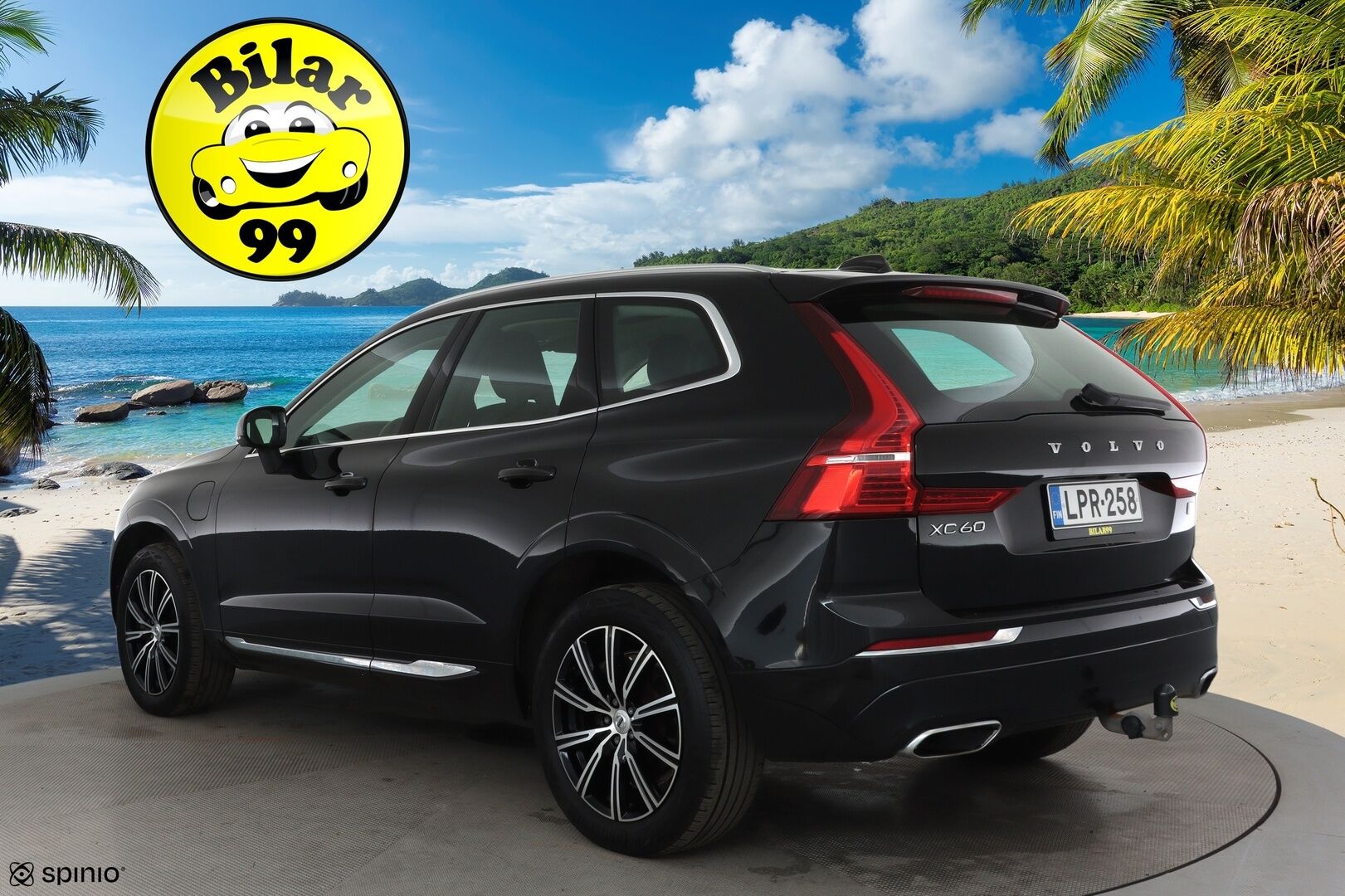 Volvo XC60 2021 T6 TwE AWD Business Inscription **Panorama / Muistipenkki / Koukku / Adapt.vakkari / P.kamera / Full LED** - 3,99 % KORKOTARJOUS TÄHÄN AUTOON - 1.om Suomi-auto / Merkkihuollettu / Kahdet renkaat aluvanteilla / Mustat nahkapenkit