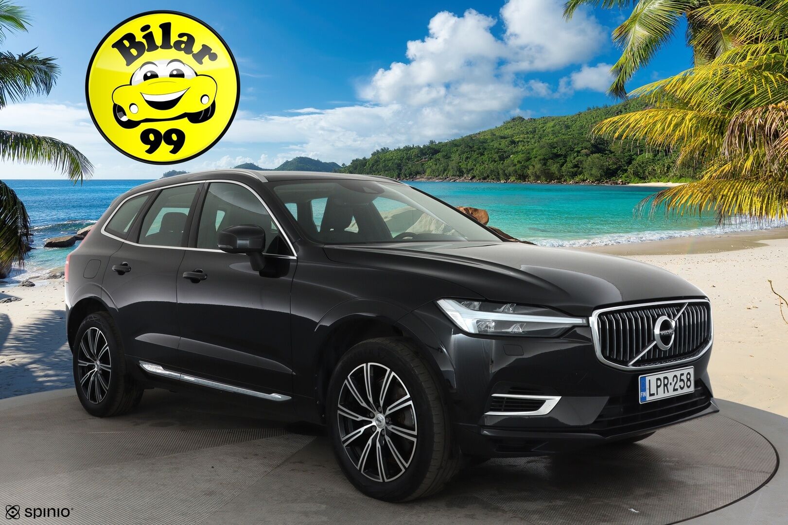 Volvo XC60 2021 T6 TwE AWD Business Inscription **Panorama / Muistipenkki / Koukku / Adapt.vakkari / P.kamera / Full LED** - 3,99 % KORKOTARJOUS TÄHÄN AUTOON - 1.om Suomi-auto / Merkkihuollettu / Kahdet renkaat aluvanteilla / Mustat nahkapenkit
