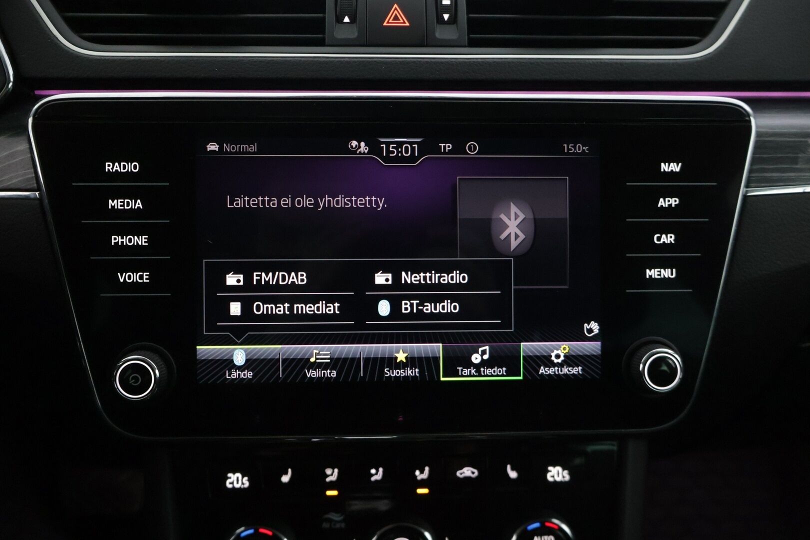 Skoda Superb 2021 Combi 2,0 TDI 150 Style *ACC / Webasto / Canton / Digimittaristo / KeylessGo / Muistipenkki / Matrix LED* - Suomi-auto / Vetokoukku / Kahdet renkaat alumiinivanteilla!