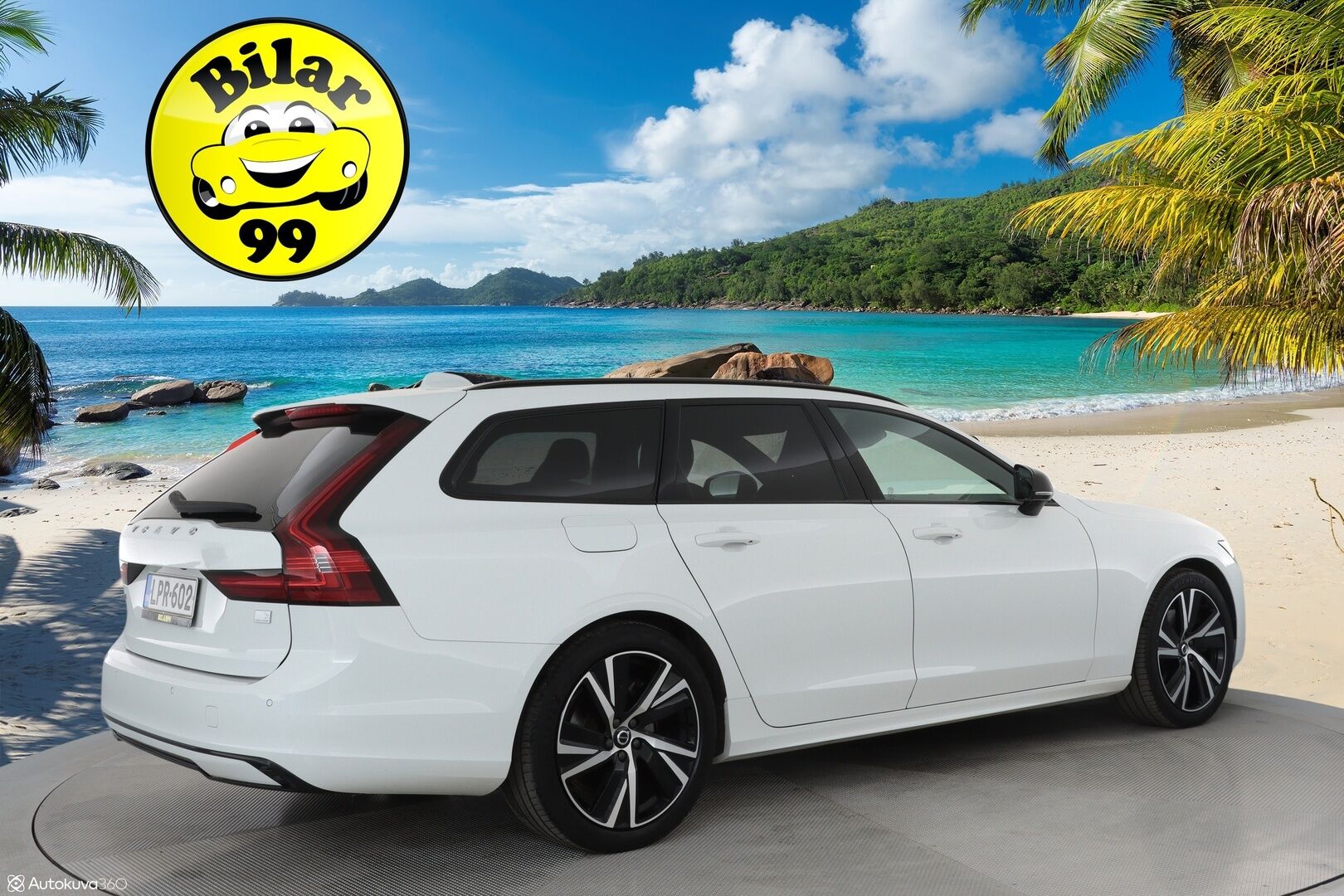 Volvo V90 2021 T6 TwE AWD Business R-Design aut **Adapt. vakkari / Pa-lämmitin / Koukku / Muistipenkit / 360 Kamera** - 3,99 % KORKOTARJOUS TÄHÄN AUTOON - 1-om. Suomi-auto / Nahkasisusta / Apple&Android / Keyless 