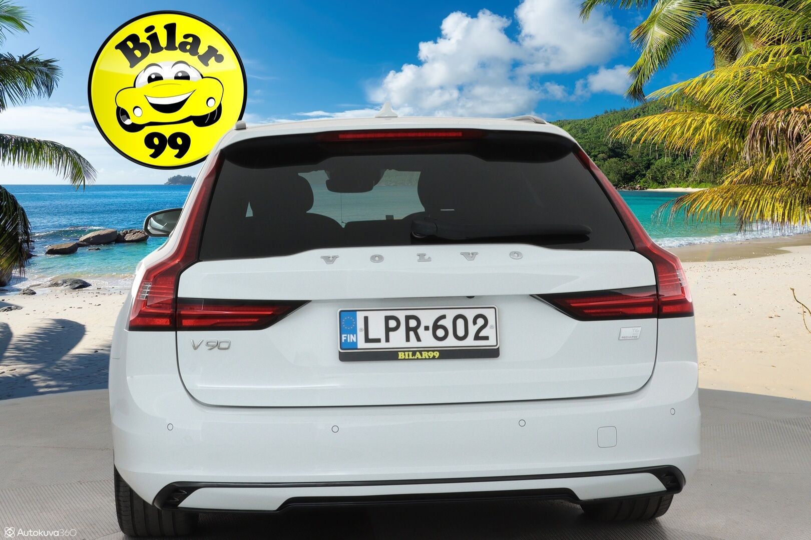 Volvo V90 2021 T6 TwE AWD Business R-Design aut **Adapt. vakkari / Pa-lämmitin / Koukku / Muistipenkit / 360 Kamera** - 3,99 % KORKOTARJOUS TÄHÄN AUTOON - 1-om. Suomi-auto / Nahkasisusta / Apple&Android / Keyless 