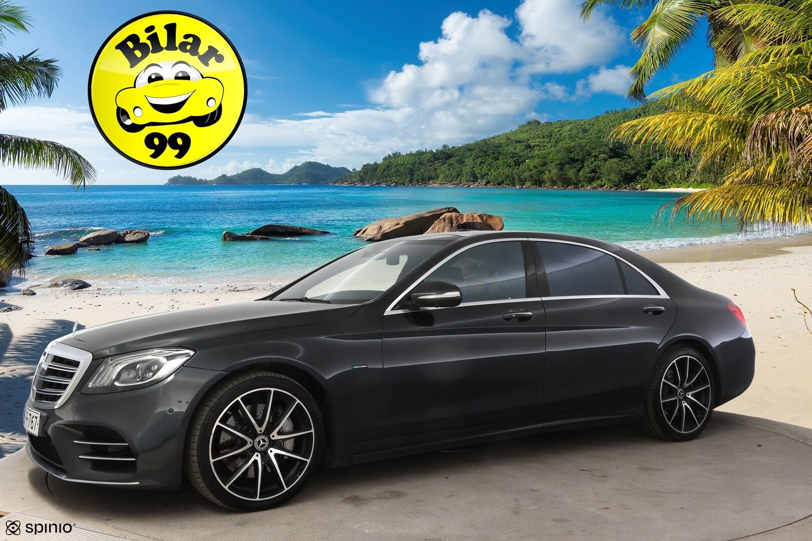 Mercedes-Benz S 2019 560 e L AMG-Styling * Dynaamiset&Hierovat Penkit / Executive- package / DTR+ / HUD / 360 / Imuovet / Panorama * - 2,99 % KORKOTARJOUS TÄHÄN AUTOON - Todella Näyttävä Merkkihuollettu Yksilö! Tästä ei paljoa auto parane.