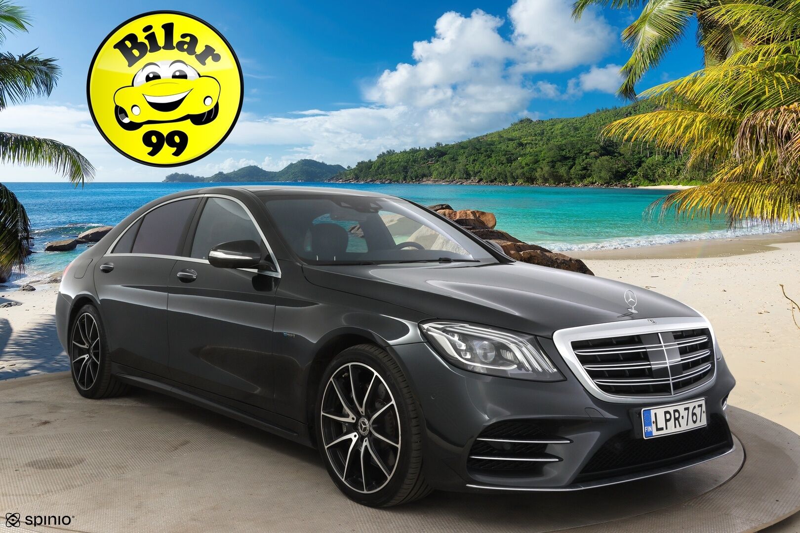 Mercedes-Benz S 2019 560 e L AMG-Styling * Dynaamiset&Hierovat Penkit / Executive- package / DTR+ / HUD / 360 / Imuovet / Panorama * - 2,99 % KORKOTARJOUS TÄHÄN AUTOON - Todella Näyttävä Merkkihuollettu Yksilö! Tästä ei paljoa auto parane.