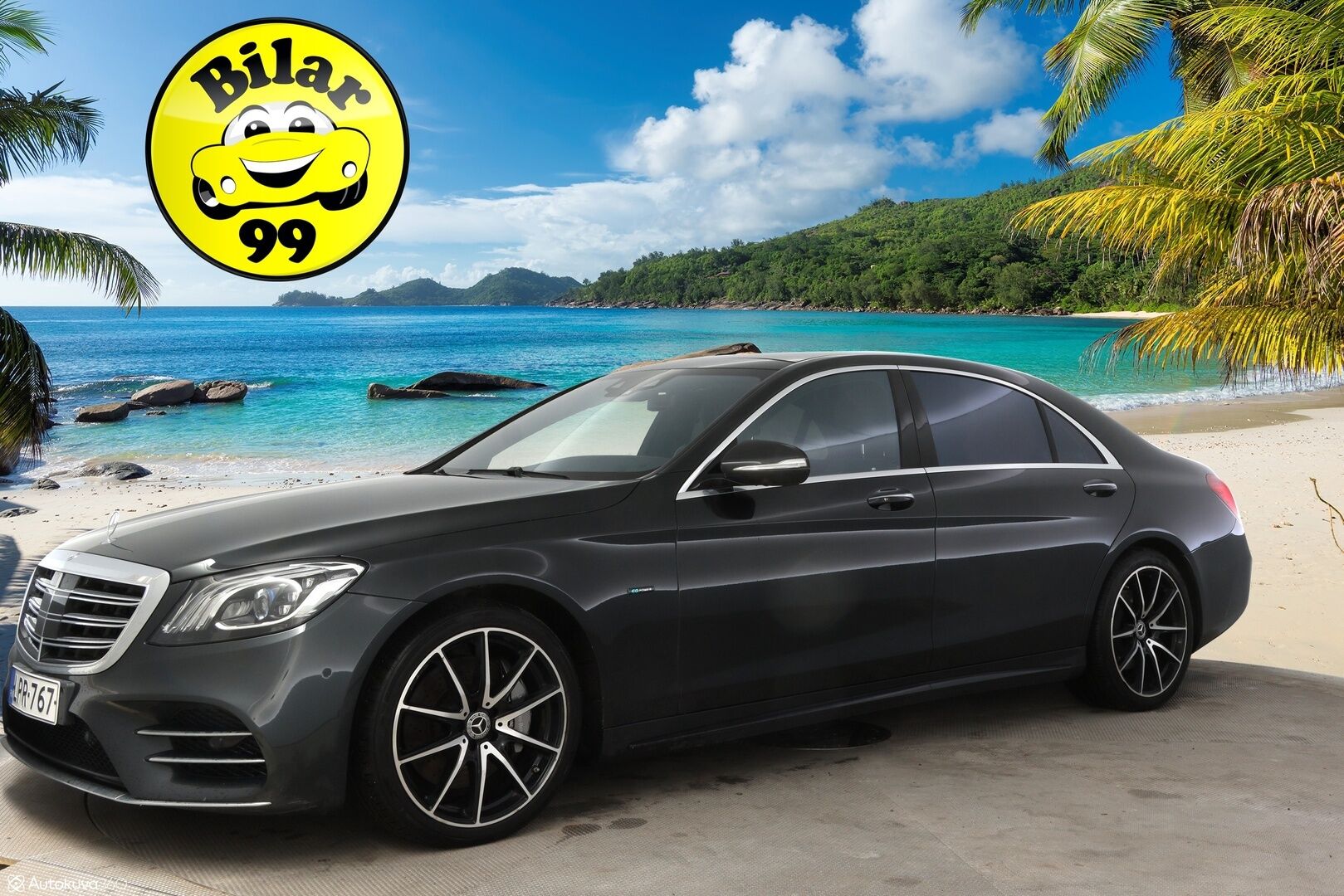 Mercedes-Benz S 2019 560 e L AMG-Styling * Dynaamiset&Hierovat Penkit / Executive- package / DTR+ / HUD / 360 / Imuovet / Panorama * - 2,99 % KORKOTARJOUS TÄHÄN AUTOON - Todella Näyttävä Merkkihuollettu Yksilö! Tästä ei paljoa auto parane.