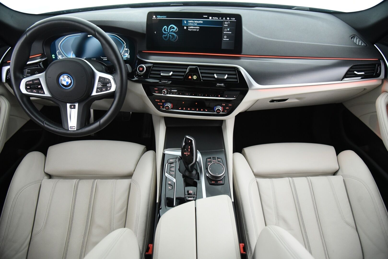 BMW 530 2022 G30 Sedan 530e xDrive A Charged Edition M Sport / Adapt. vak / HiFi / Adapt.LED / Comfort Access - 3,99 % KORKOTARJOUS TÄHÄN AUTOON - 1.om Suomi-auto / Merkkiliikkeen huollot / Nahkasisusta / Sähkötoiminen vetokoukku / 