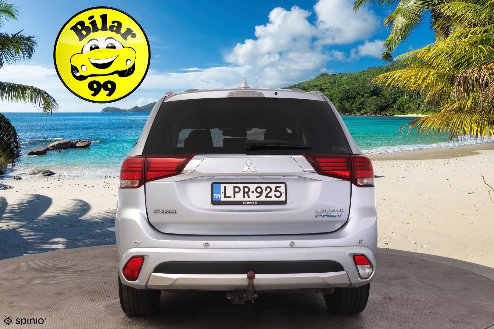 Mitsubishi OUTLANDER PHEV 2017 4WD 5P Intense Plus Business *Vetokoukku / Keyless Go / Vakkari / Nahka-alcantara* - 2X Hyvät renkaat / 2X Latauskaapelit / Juuri huollettu!