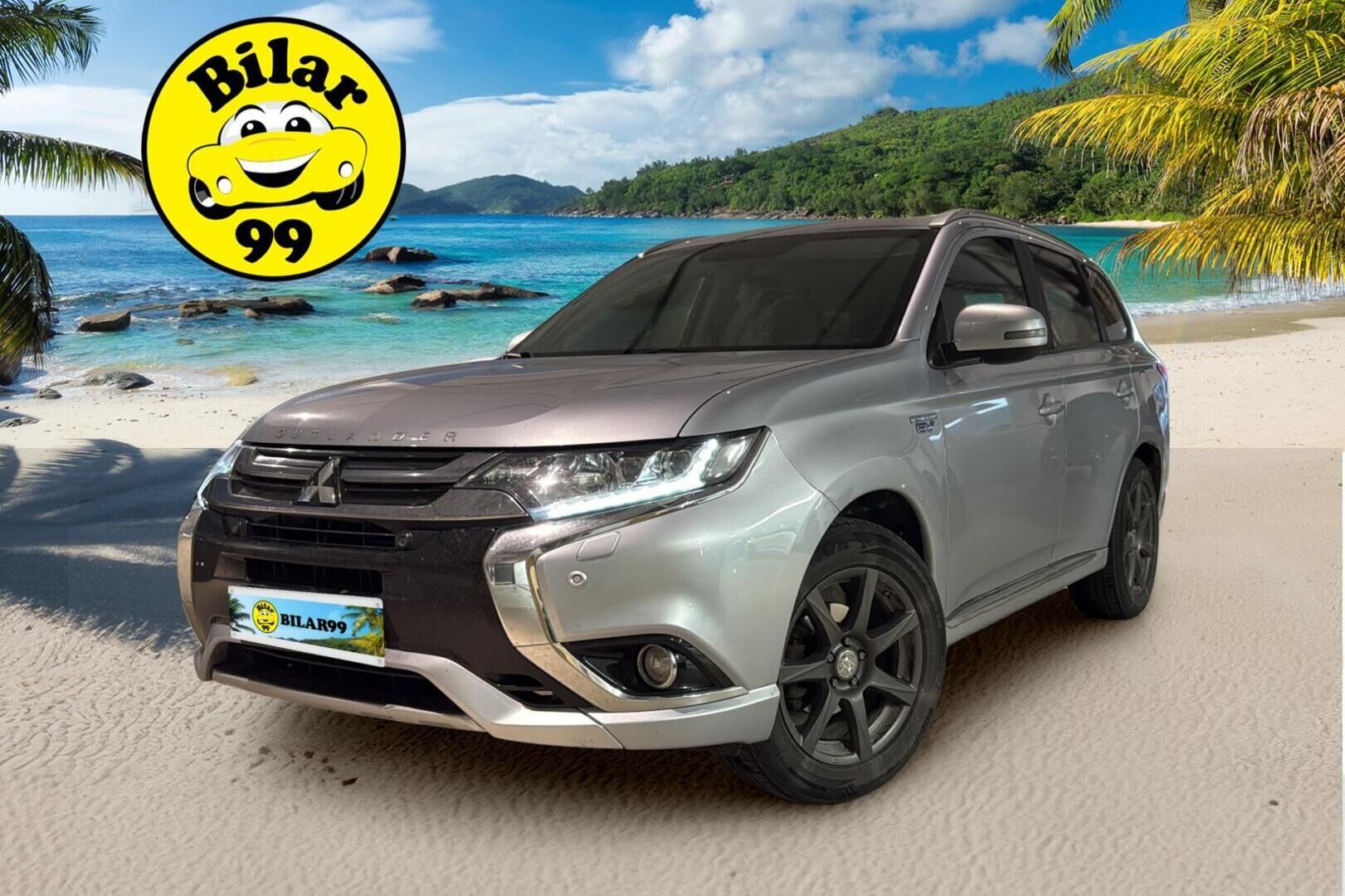 Mitsubishi OUTLANDER PHEV 2017 4WD 5P Intense Plus Business *Vetokoukku / Keyless Go / Vakkari / Nahka-alcantara* - 2X Hyvät renkaat / 2X Latauskaapelit / Juuri huollettu!