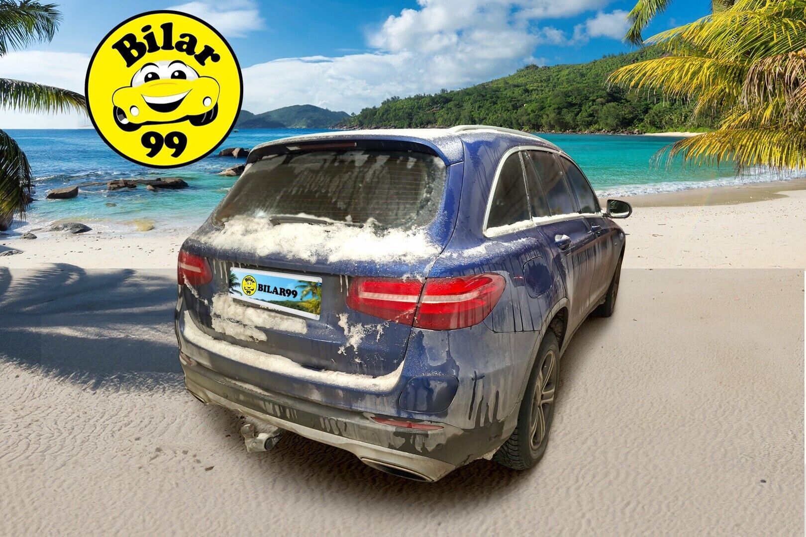 Mercedes-Benz GLC 2017 350 e 4Matic A Premium Business * Navi / Lisälämmitin / Koukku / Vakkari / Osanahat* - Juuri huollettu / Kahdet alumiinivanteet