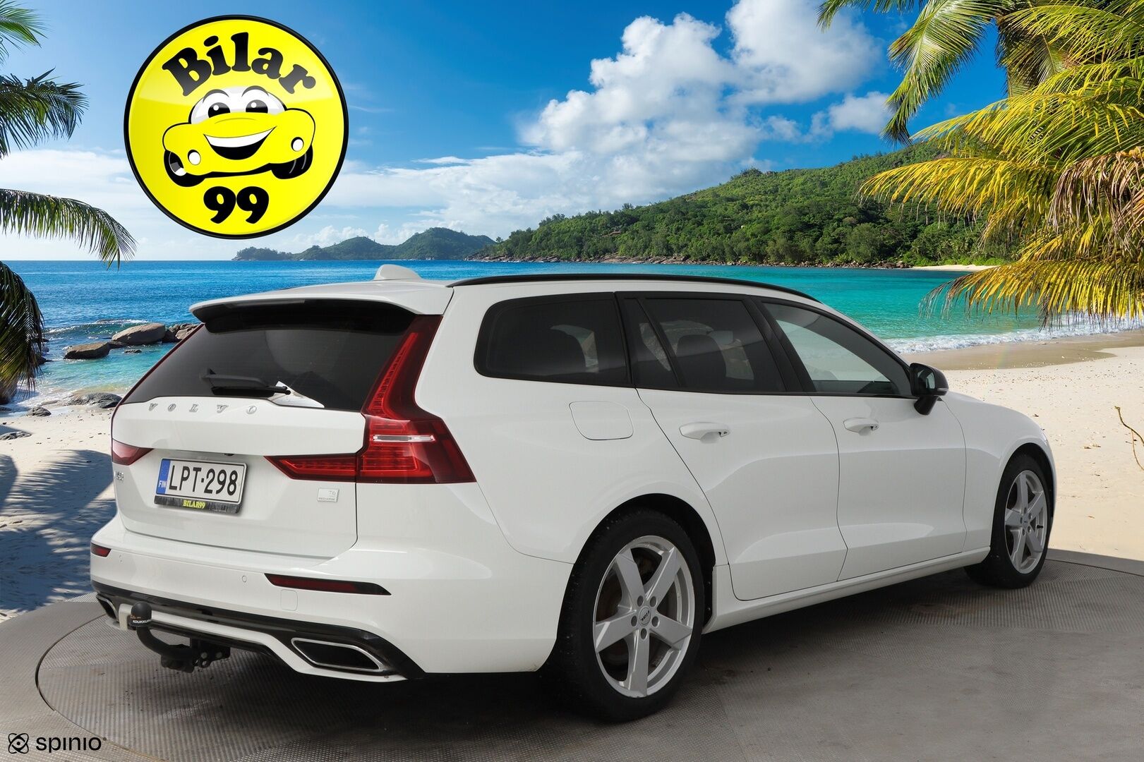 Volvo V60 2021 T6 TwE AWD Business R-Design aut * Webasto / Adapt.Vakkari / Peruutuskamera / Koukku / Full LED / Nahka-Alcantara / Muistipenkki - Suomiauto / Merkkihuollot / ALV / Upea / Juuri tullut Tampereelle!