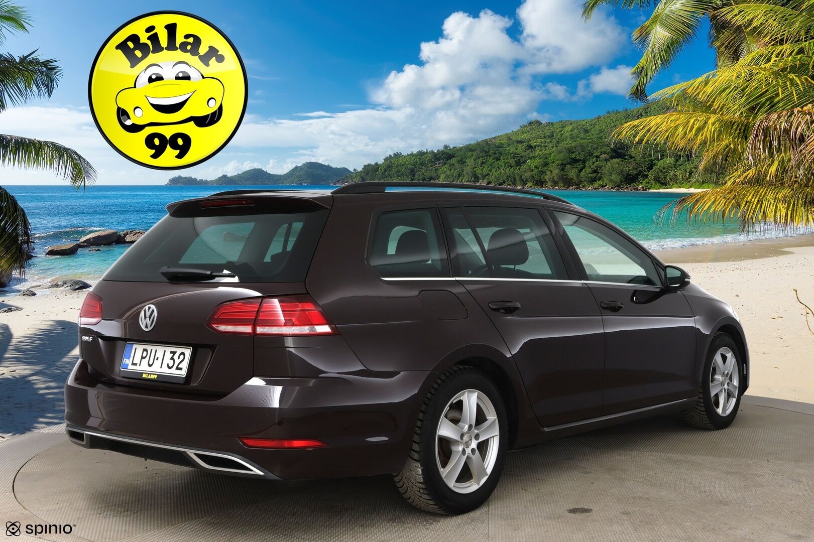 Volkswagen Golf 2018 Variant Highline 1,5 TSI EVO 96 kW * Adapt. vakkari / P.tutkat / AppConnect / Ambient Light * - LED / Jakohihna tehty! / Kangas-alcantara - HULLUT AVAJAISHULINAT KORKOTARJOUS 3,29 %