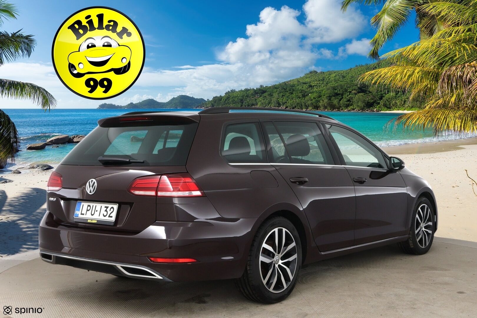 Volkswagen Golf 2018 Variant Highline 1,5 TSI EVO 96 kW * Adapt. vakkari / P.tutkat / AppConnect / Ambient Light * - LED / Jakohihna tehty! / Kangas-alcantara - HULLUT AVAJAISHULINAT KORKOTARJOUS 3,29 %