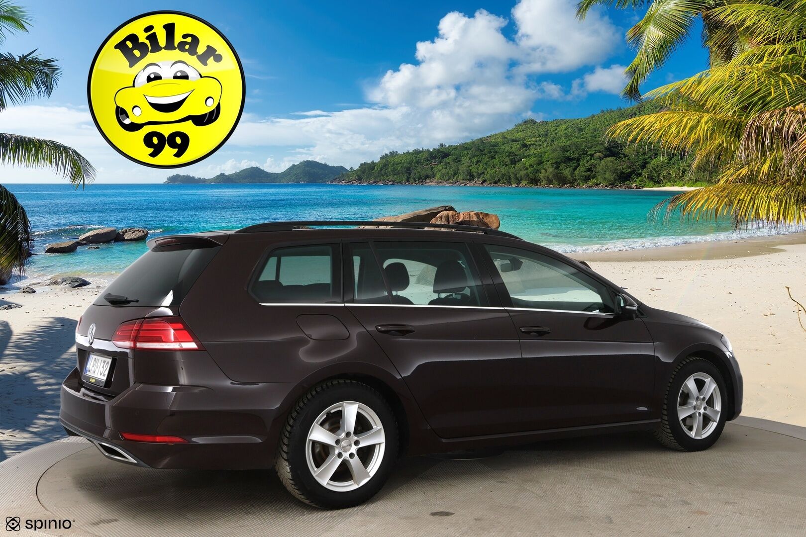 Volkswagen Golf 2018 Variant 1.5 TSI Highline / Adapt. vakkari / P.tutkat / AppConnect / Ambient Light - Jakohihna tehty! / Kangas-alcantara 