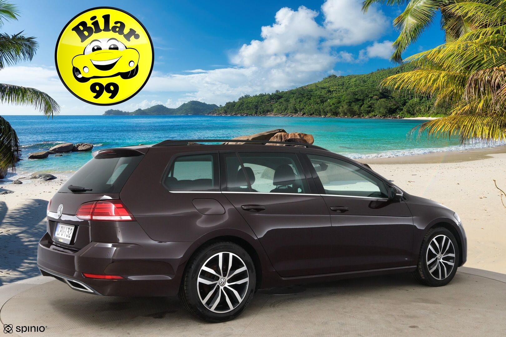 Volkswagen Golf 2018 Variant Highline 1,5 TSI EVO 96 kW * Adapt. vakkari / P.tutkat / AppConnect / Ambient Light * - LED / Jakohihna tehty! / Kangas-alcantara - HULLUT AVAJAISHULINAT KORKOTARJOUS 3,29 %